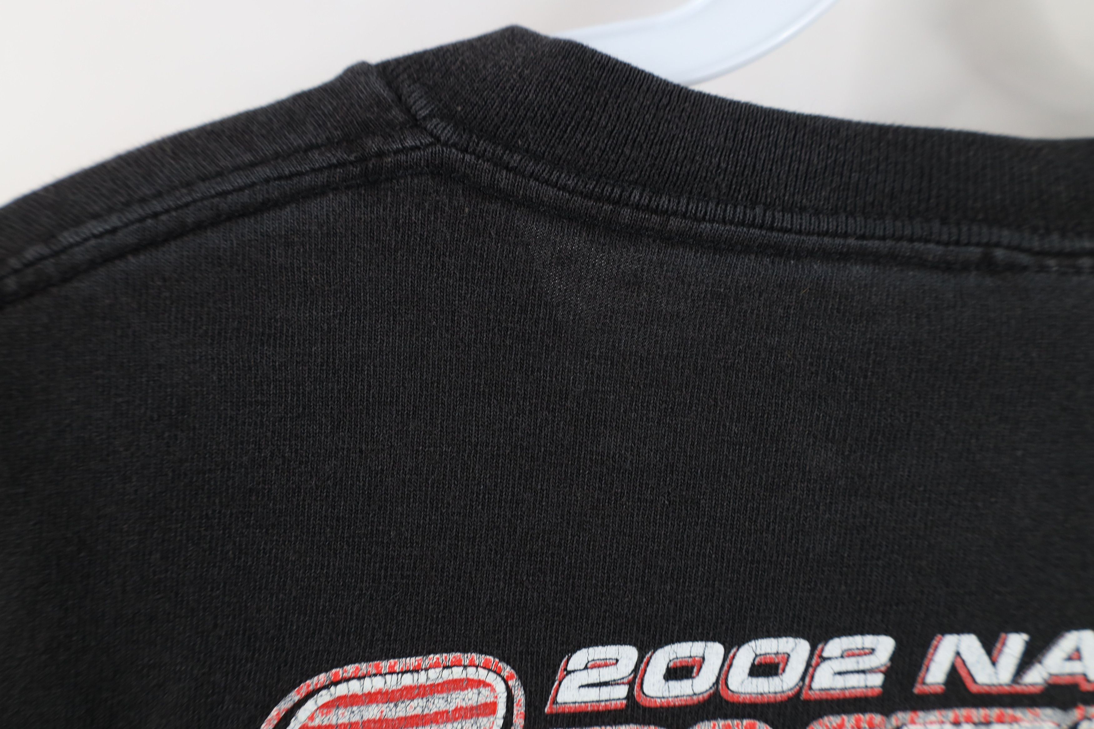 Vintage Vintage Y2K 2002 NASCAR Jr Racing Budweiser T-Shirt Size US XL / EU 56 / 4 - 9 Thumbnail