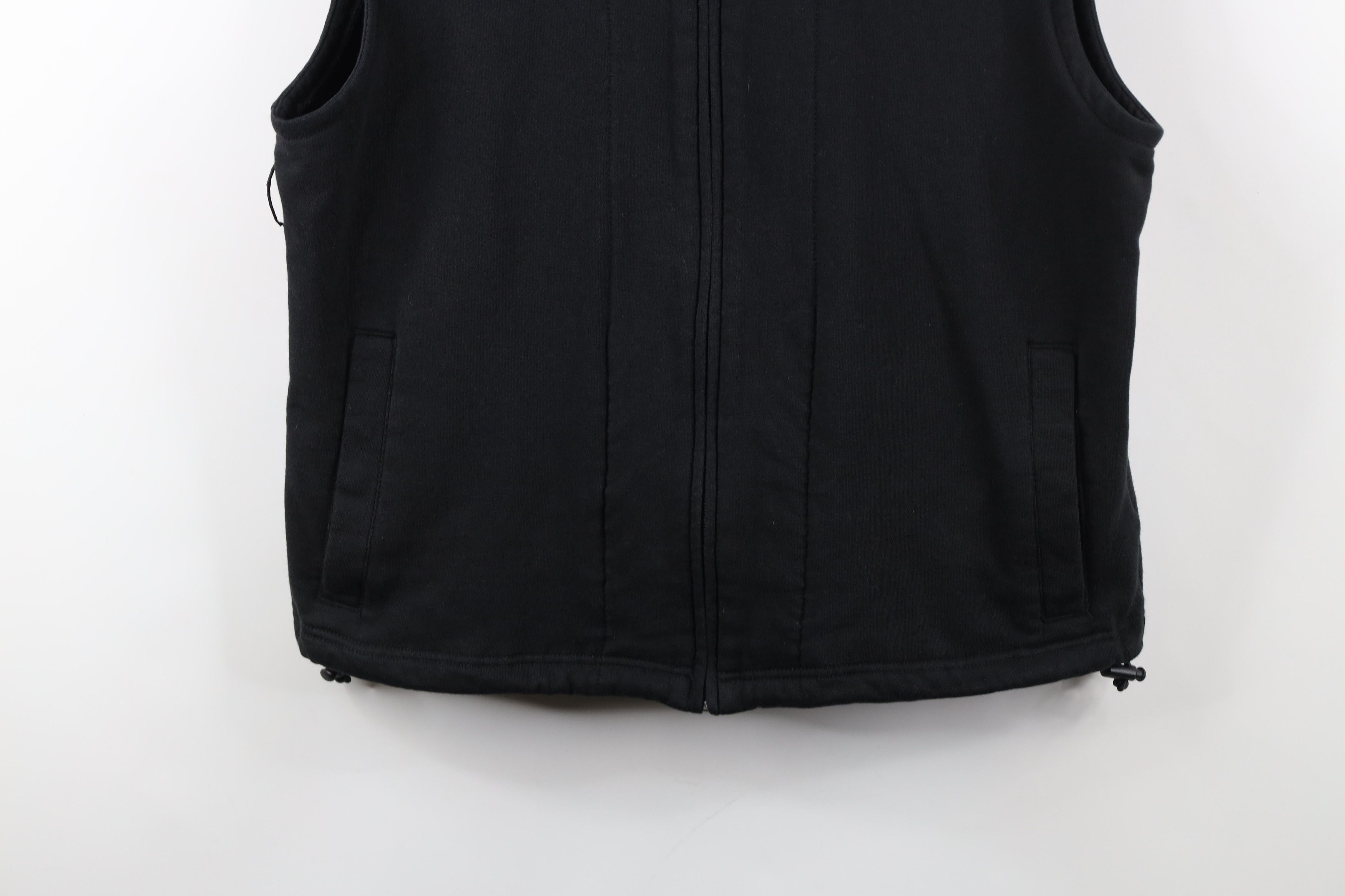 Harley Davidson × Vintage Vintage Harley Davidson Spell Out Sleeveless Full Zip Hoodie Size US L / EU 52-54 / 3 - 3 Thumbnail