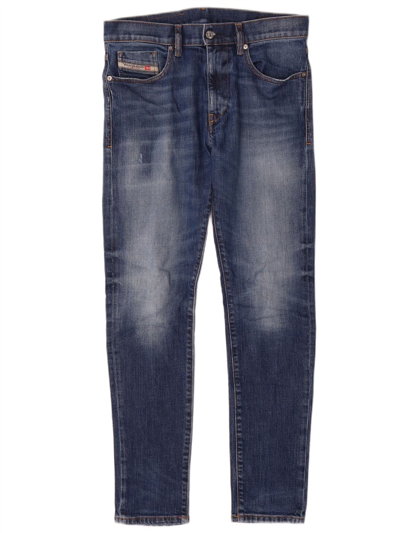 Diesel Womens Slim Jeans W30 L30 Blue Cotton Size 42" / US 20 - 1 Thumbnail