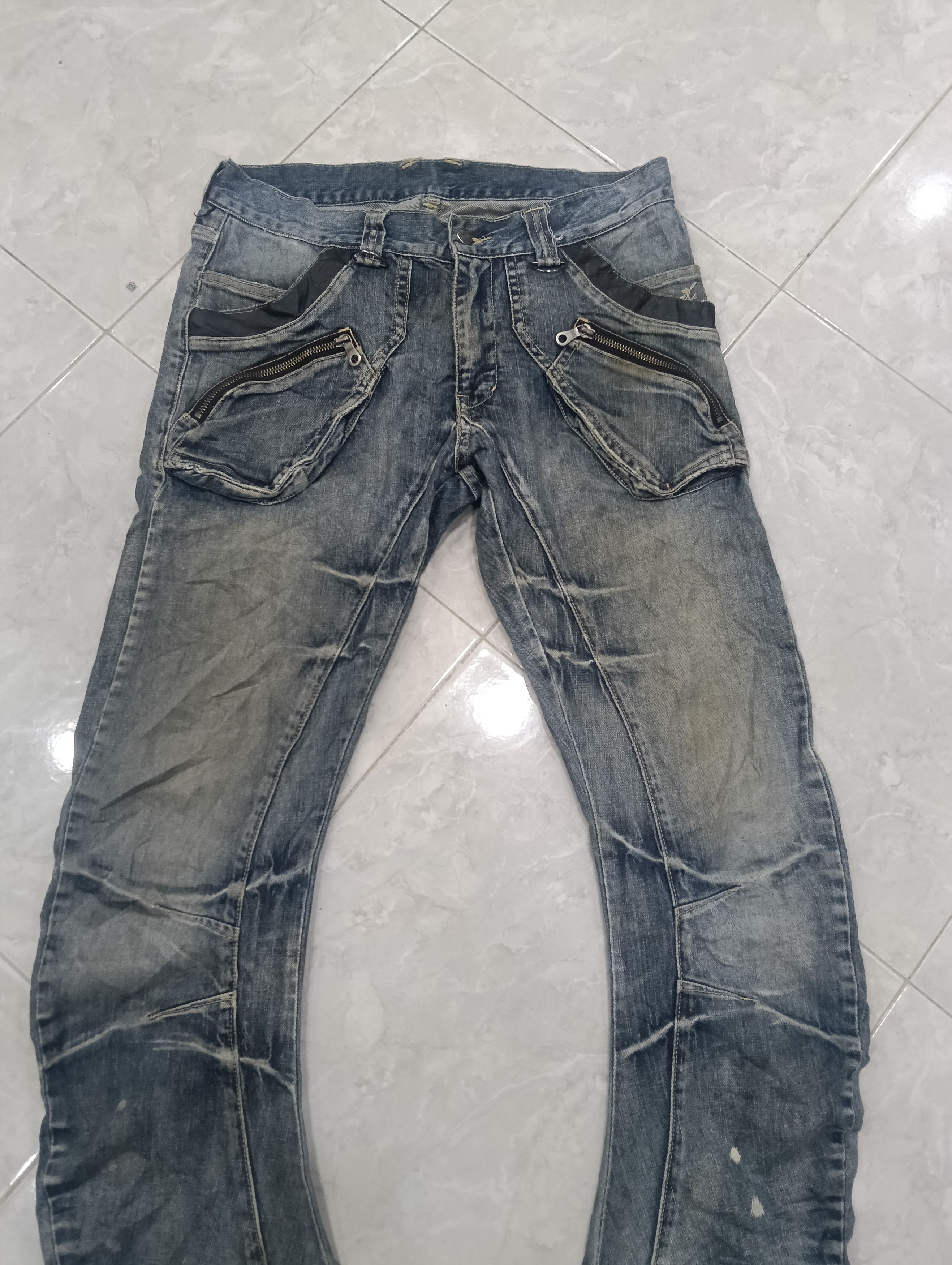 If Six Was Nine Ppfm Japan Brand Curve Jeans Size US 33 - 2 Thumbnail