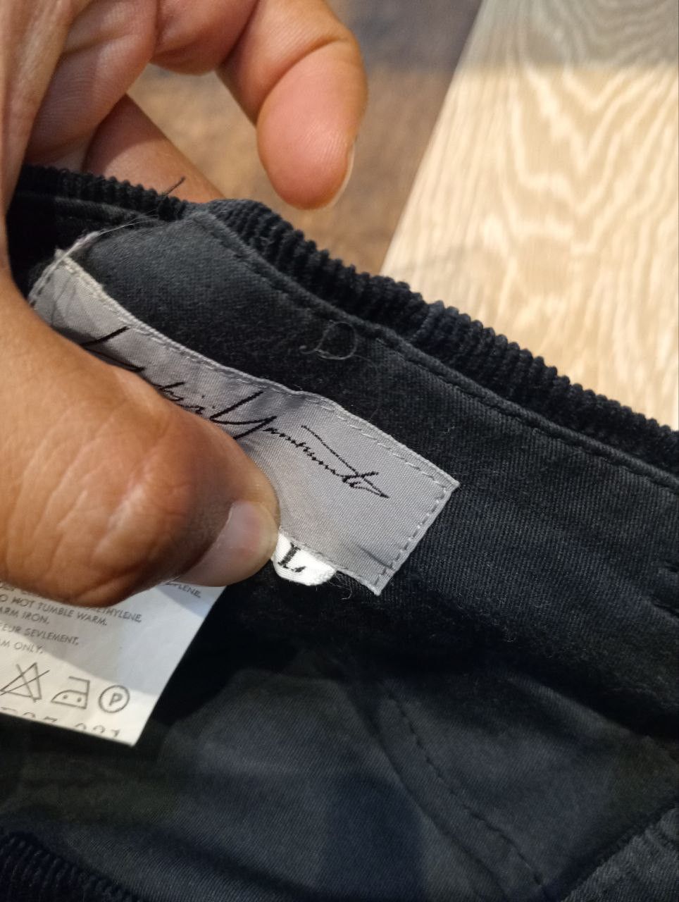 Yohji Yamamoto RARE YOHJI YAMAMOTO POUR HOMME SIGNATURE BAGGY CORDUROY PANT Size US 34 / EU 50 - 10 Thumbnail