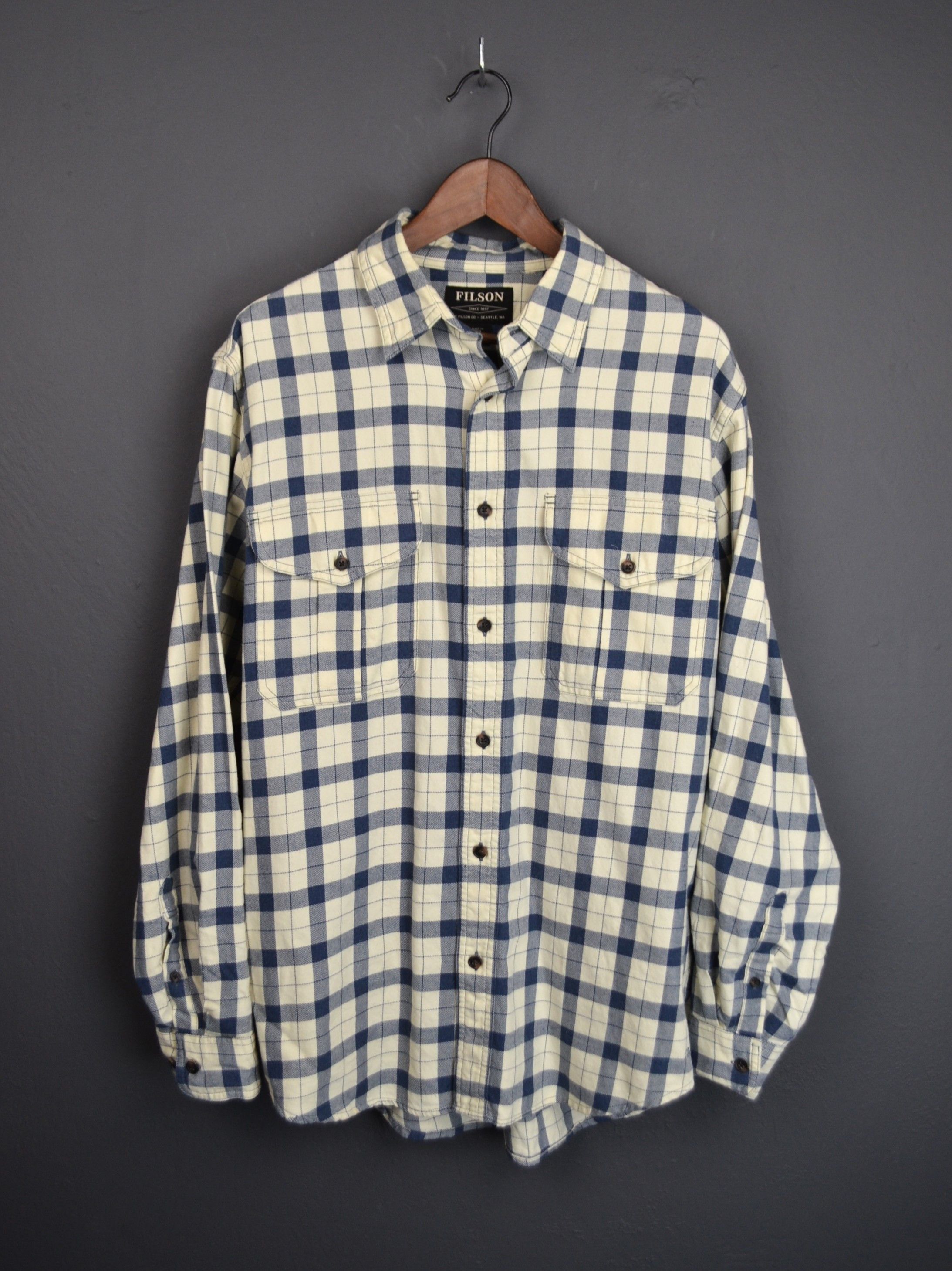 Filson Filson - Alaskan Guide Checked Cotton-Flannel Shirt M Size US M / EU 48-50 / 2 - 4 Thumbnail