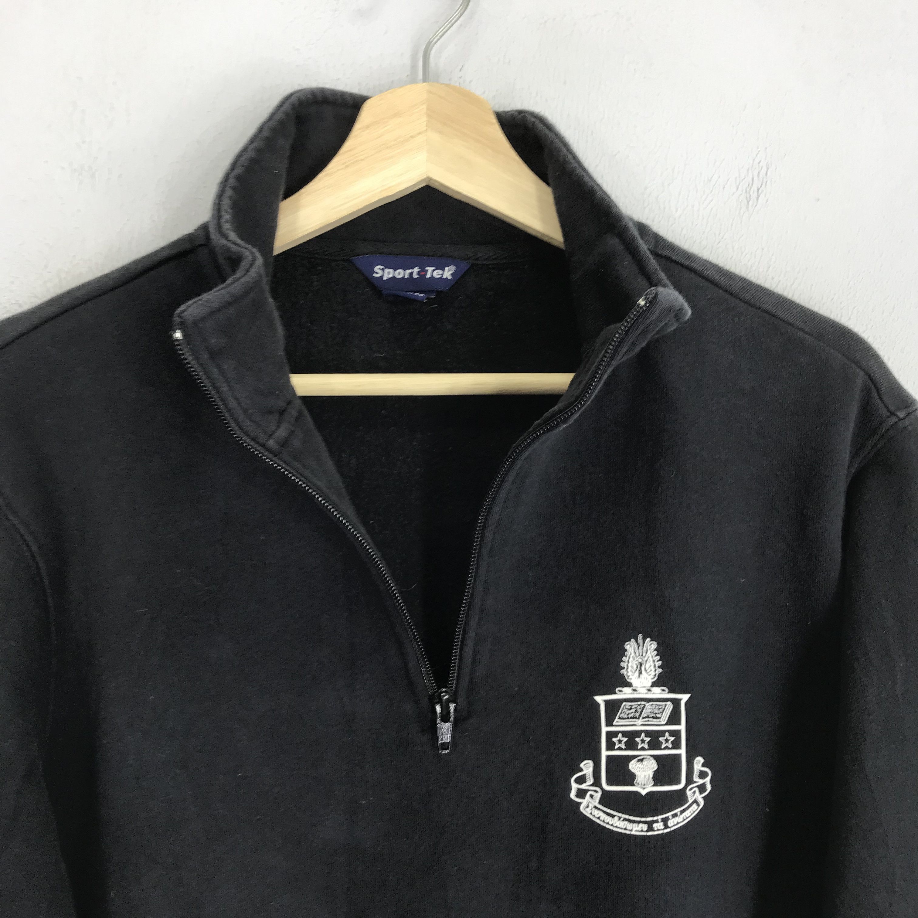 Omega Alpha Chi Omega Black Sweatshirt Small - 347 Size US S / EU 44-46 / 1 - 5 Thumbnail
