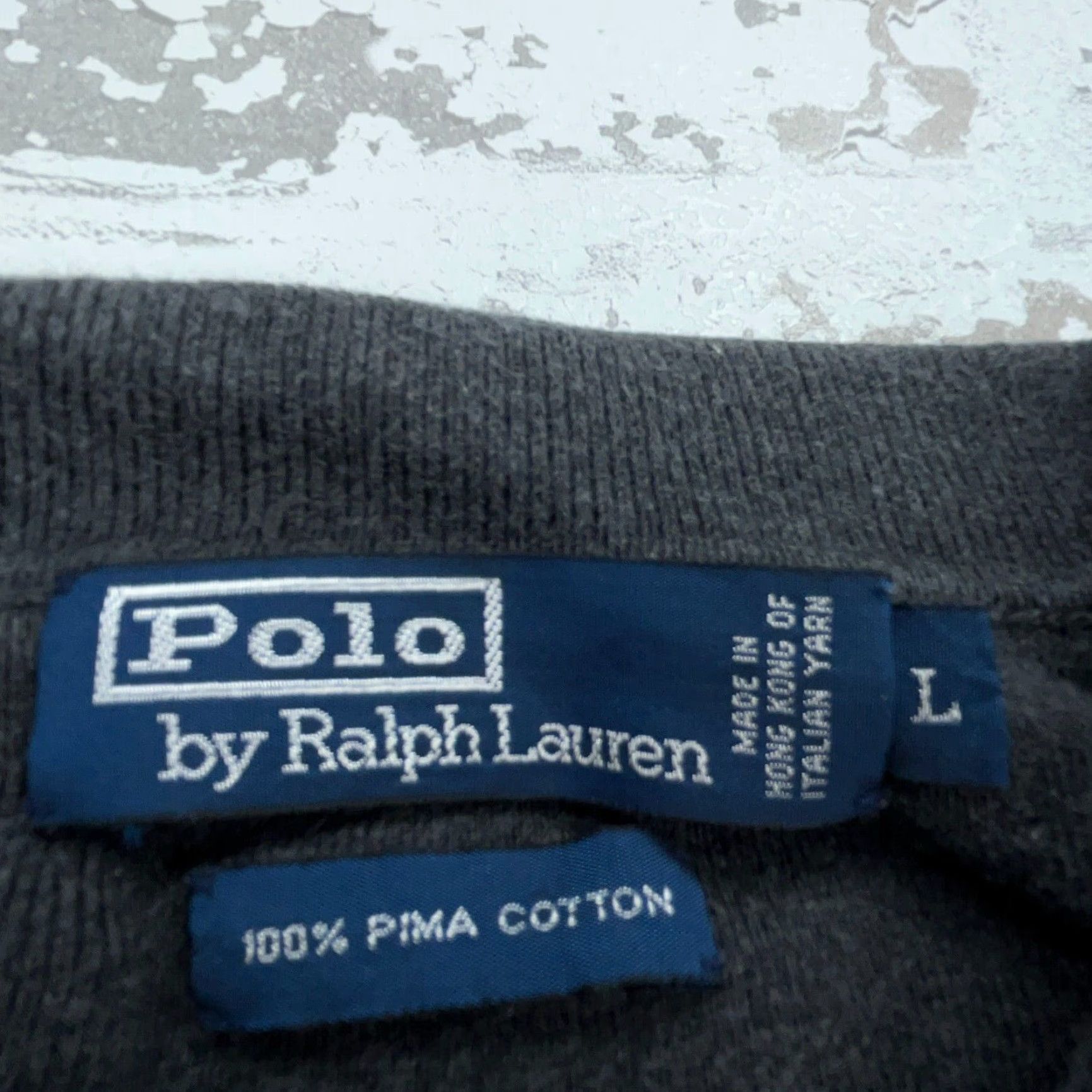 Polo Ralph Lauren Polo Ralph Lauren Sweater Men Large Gray Knit Cotton Striped Logo Lightweight All Seasons Size US L / EU 52-54 / 3 - 4 Thumbnail