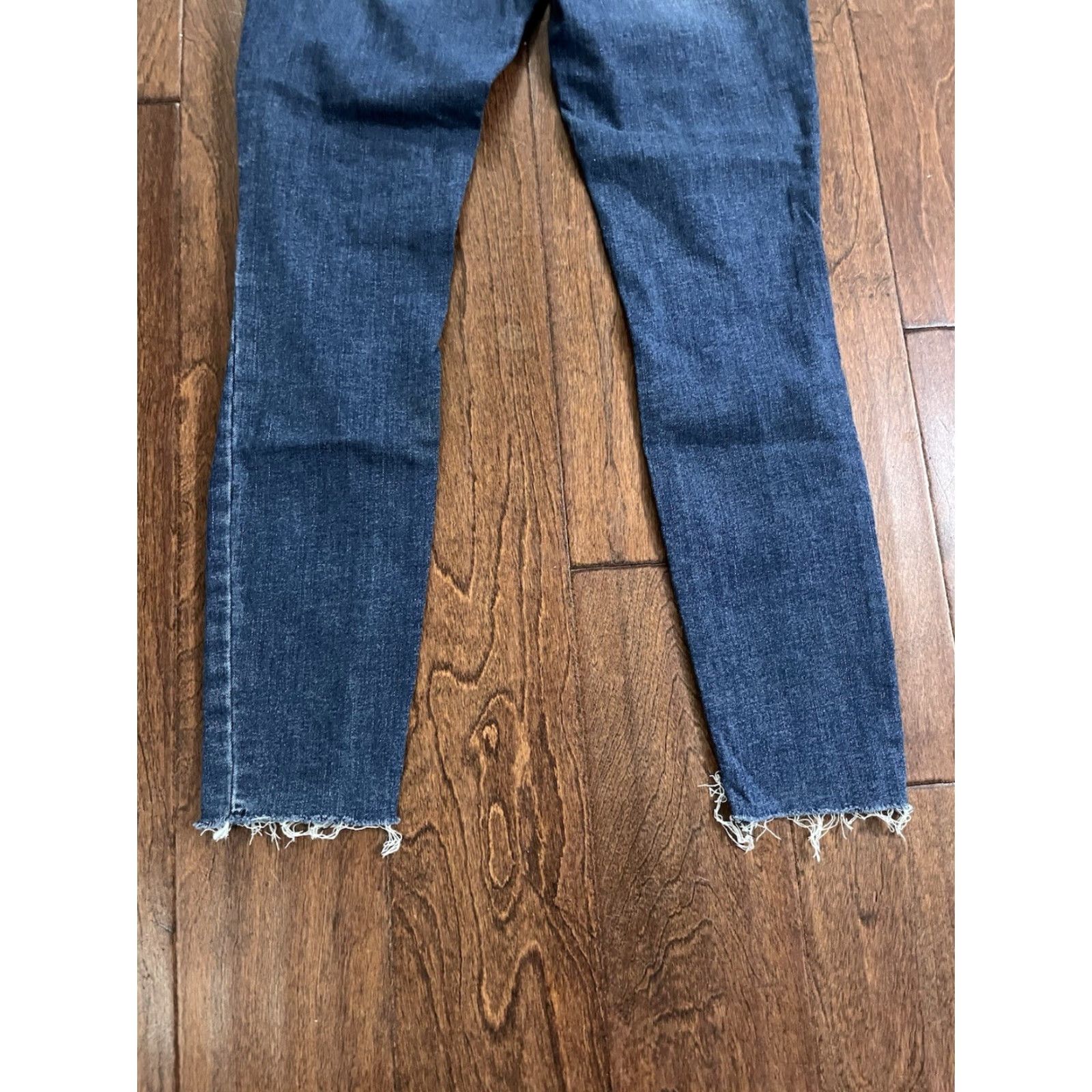 Pacsun Pacsun Jegging Jeans Womens 25 Blue High Rise Torn Distressed Stretch Skinny Size 42" / US 20 - 6 Thumbnail