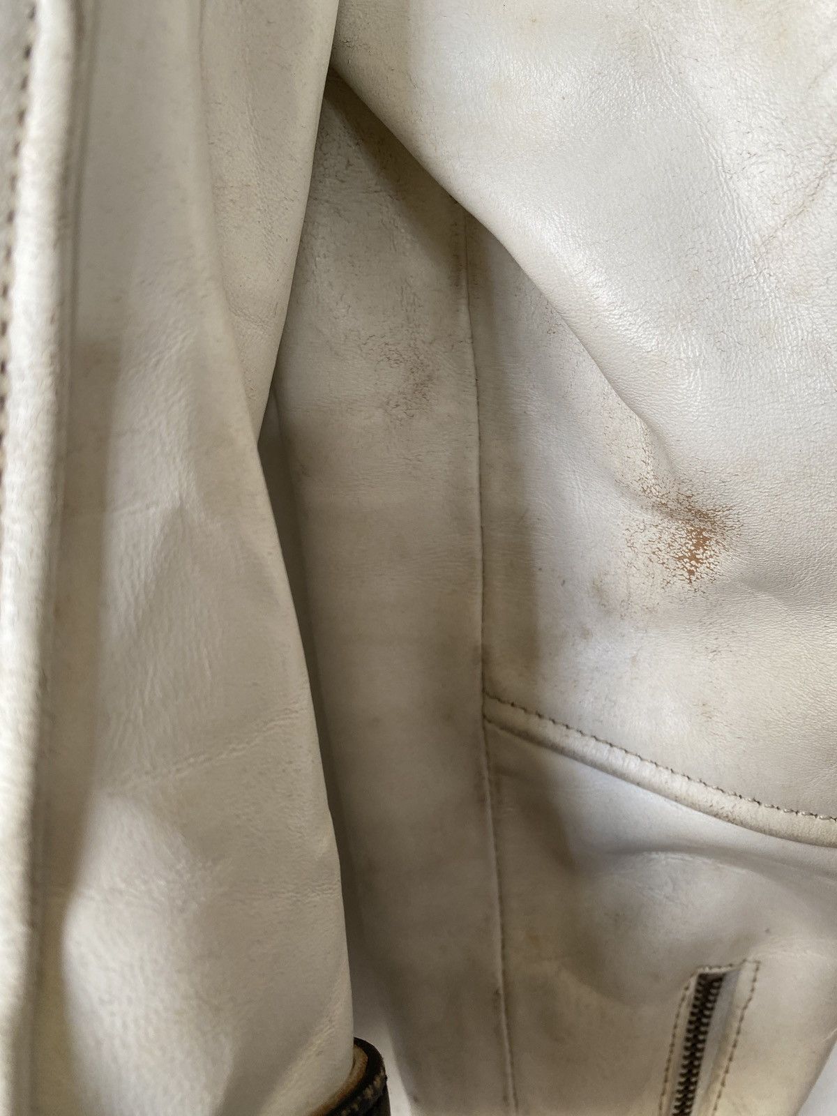 A.P.C. Japanese Brand A.P.C Seditionaries Leather Jacket Size US M / EU 48-50 / 2 - 17 Thumbnail