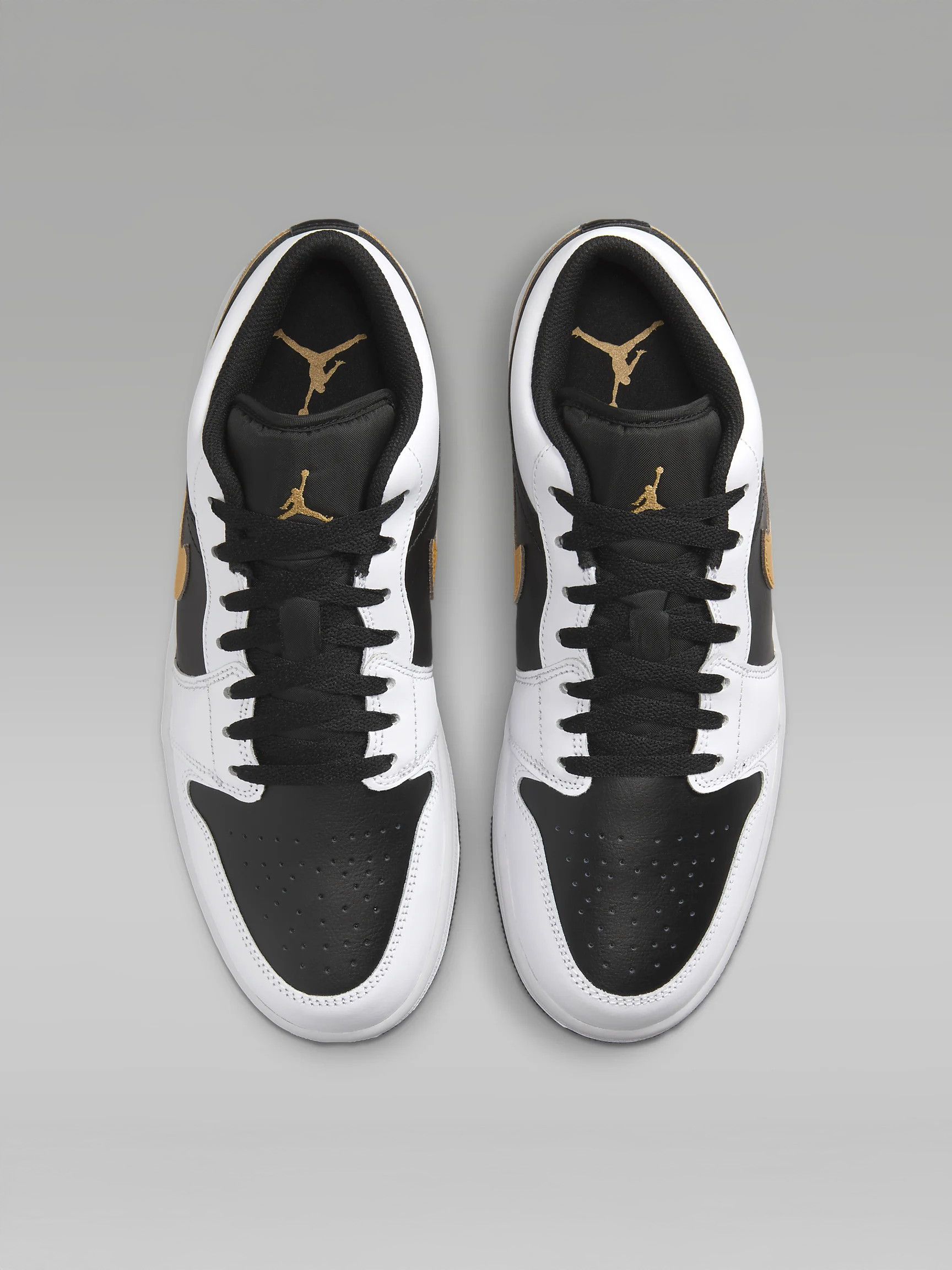 Jordan Brand × Nike Nike Air Jordan 1 Low 'Metallic Gold' 553558-172 Size US 12.5 / EU 45-46 - 5 Thumbnail