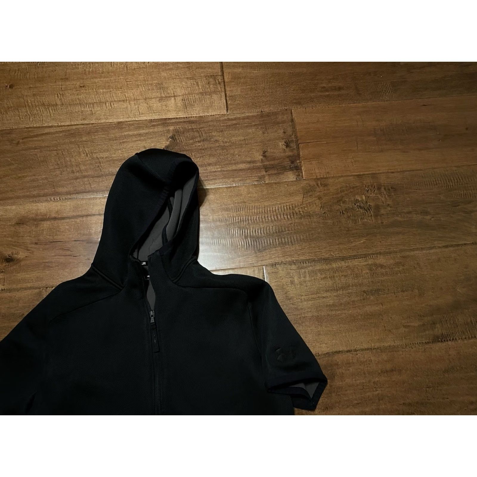 Under Armour Under Armour Hoodie Sweatshirt Black Short Sleeve Unstoppable Move Men's Medium Size US M / EU 48-50 / 2 - 2 Thumbnail
