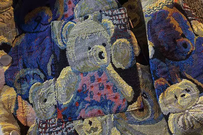 Japanese Brand × Vintage teddy bear jacket Size US XL / EU 56 / 4 - 4 Thumbnail
