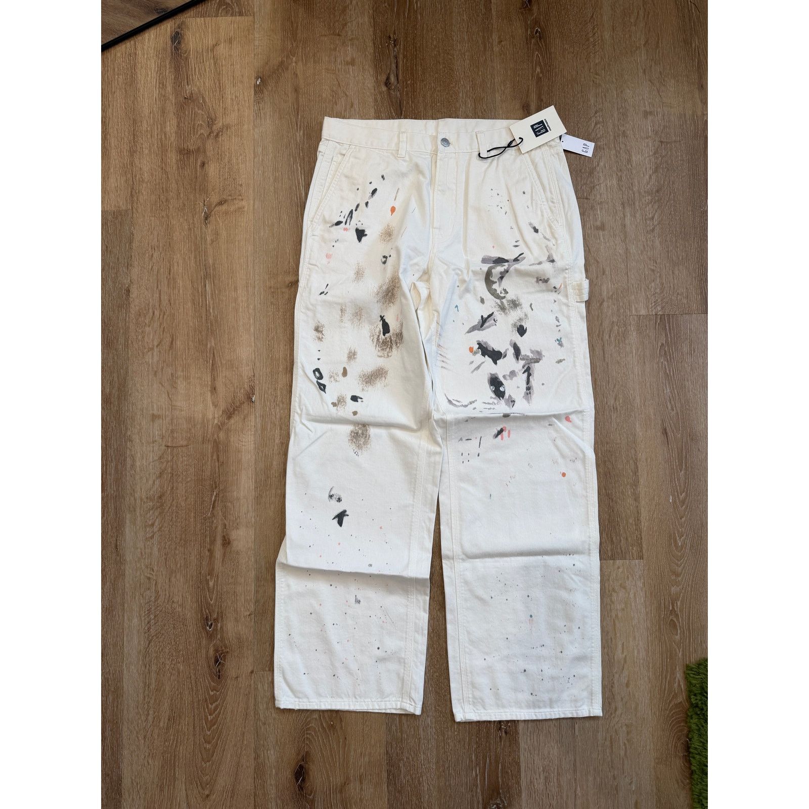 Gap Gap x Madhappy Painter Carpenter Pants White NWT W36 L32 Size US 36 / EU 52 - 1 Thumbnail