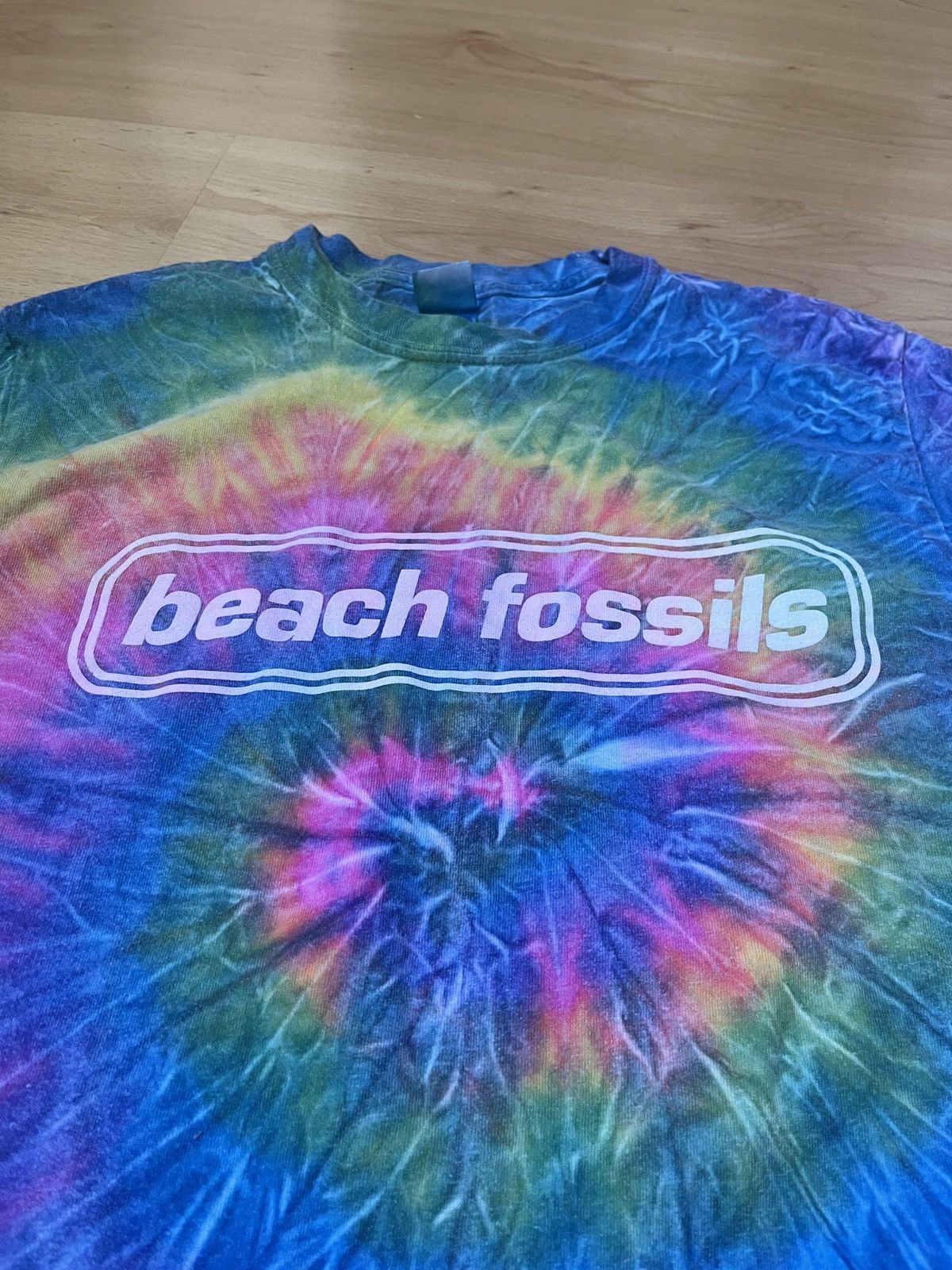 Band Tees Beach Fossils tie-dye longsleeve tee Size US S / EU 44-46 / 1 - 3 Thumbnail