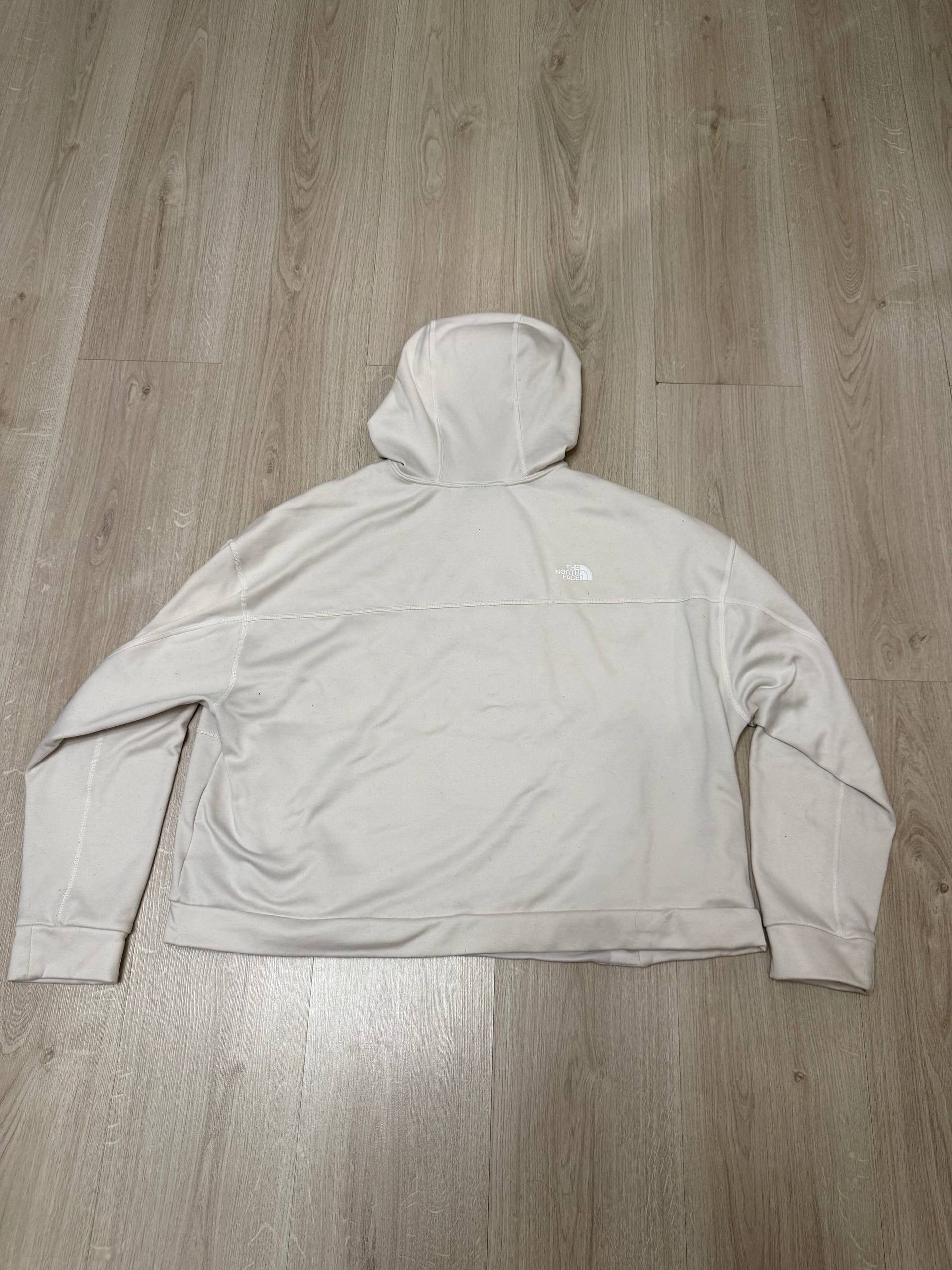 The North Face The North Face Pullover Hoody White Zipped Pockets Sweater Size XXL / US 16-18 / IT 52-54 - 3 Thumbnail