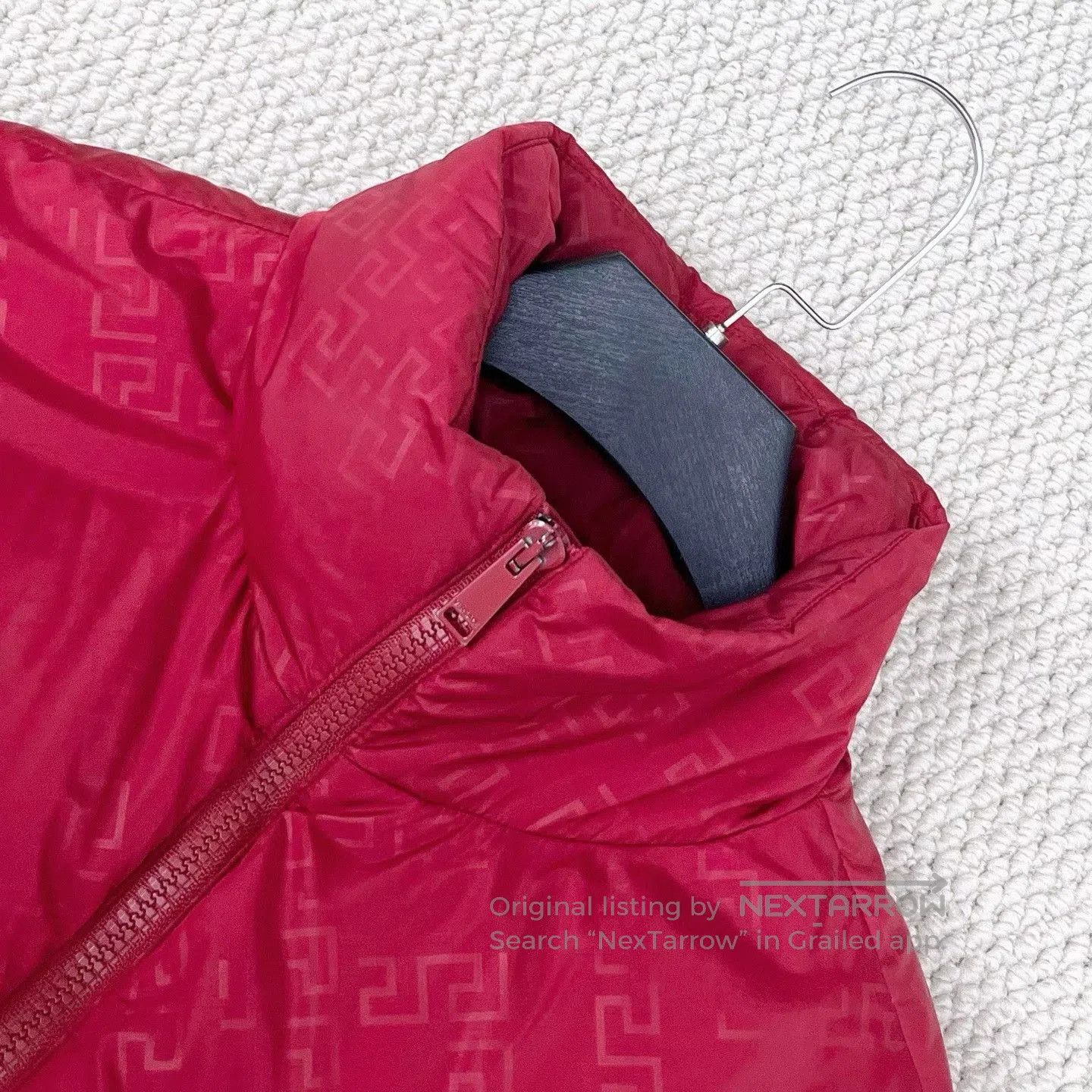 Versace Versace Greek Key Logo Detachable Sleeve Down Jacket. Size US M / EU 48-50 / 2 - 4 Thumbnail