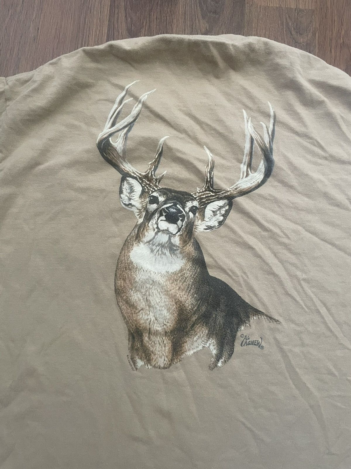 John Deere × Mossy Oaks × Vintage Y2K AL AGNew Vintage Tee Size US XL / EU 56 / 4 - 5 Thumbnail