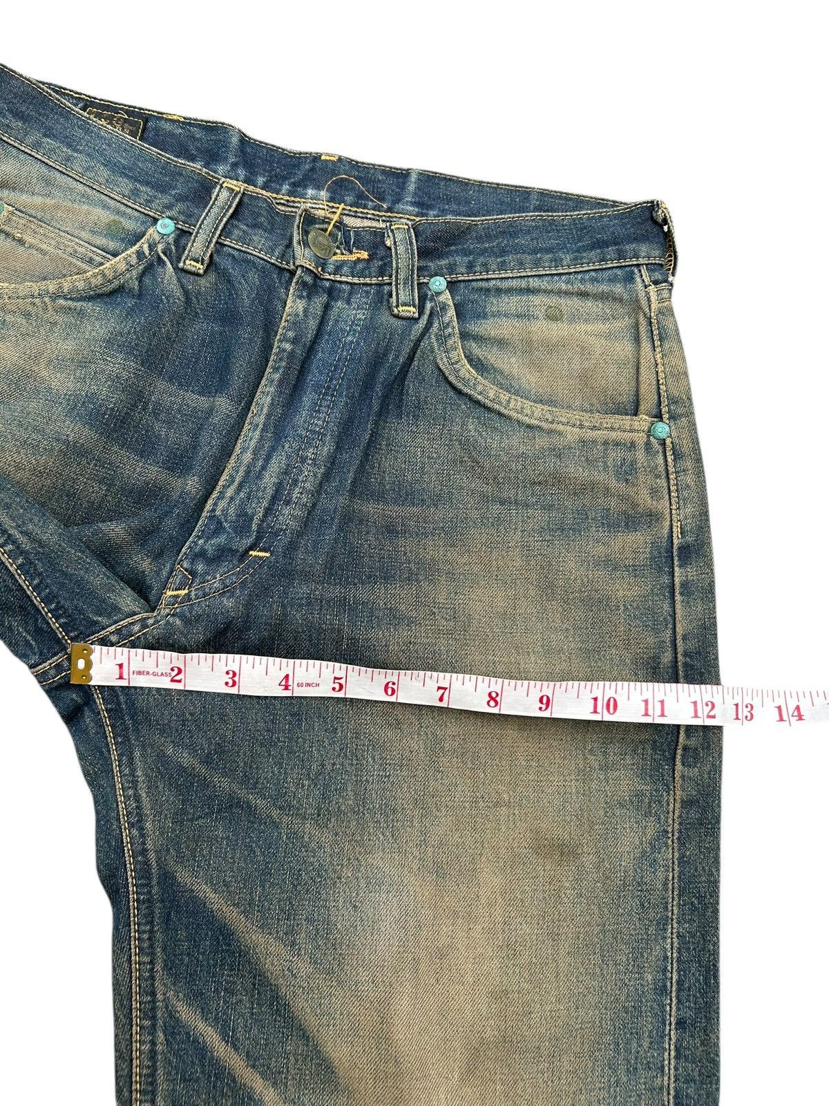 Japanese Brand × Kapital × Vintage Rusty Lee Selvedge Baggy Distressed Vintage Denim Jeans Size US 30 / EU 46 - 25 Thumbnail