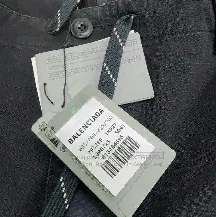 Balenciaga Balenciaga Men's Utility Cargo Pants in Black. Size US 26 / EU 42 - 5 Thumbnail