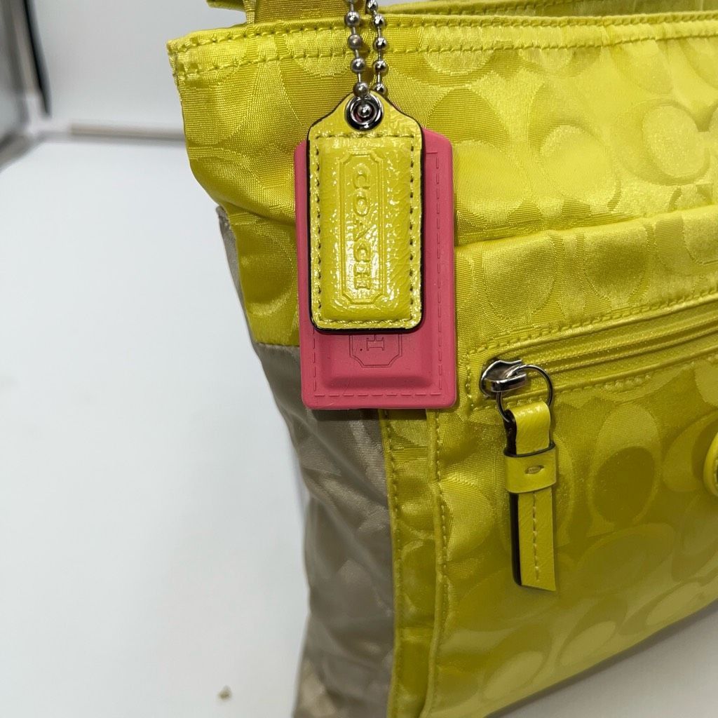 Coach Coach Signature Canvas Colorblock File Bag Size ONE SIZE - 3 Thumbnail