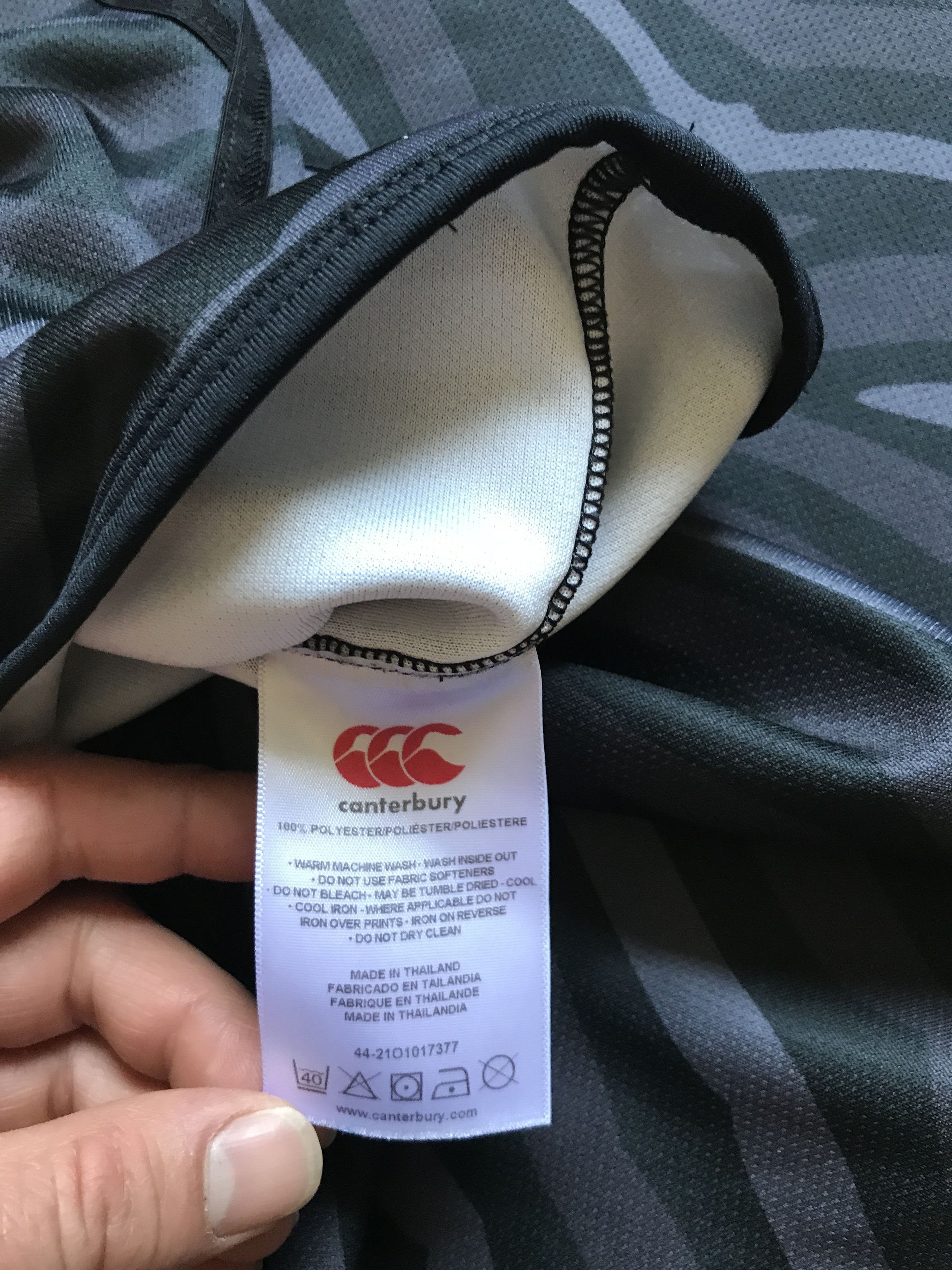 Canterbury of New Zealand Canterbury Leicester Tigers Kids Rugby Jersey 2013 Size US XXS / EU 40 - 7 Thumbnail