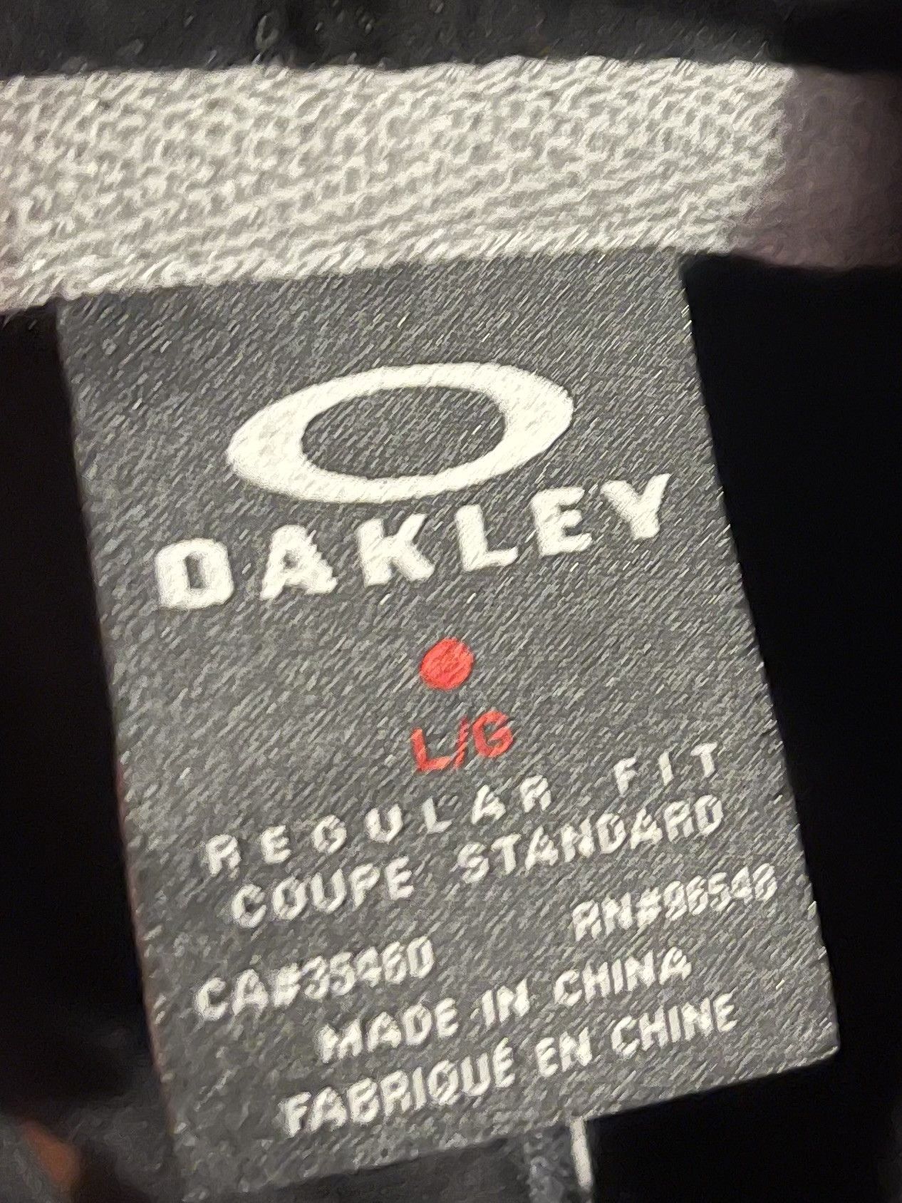 Oakley Oakley Ellipse Logo Full Zip Hoodie Sweatshirt Size US L / EU 52-54 / 3 - 3 Thumbnail