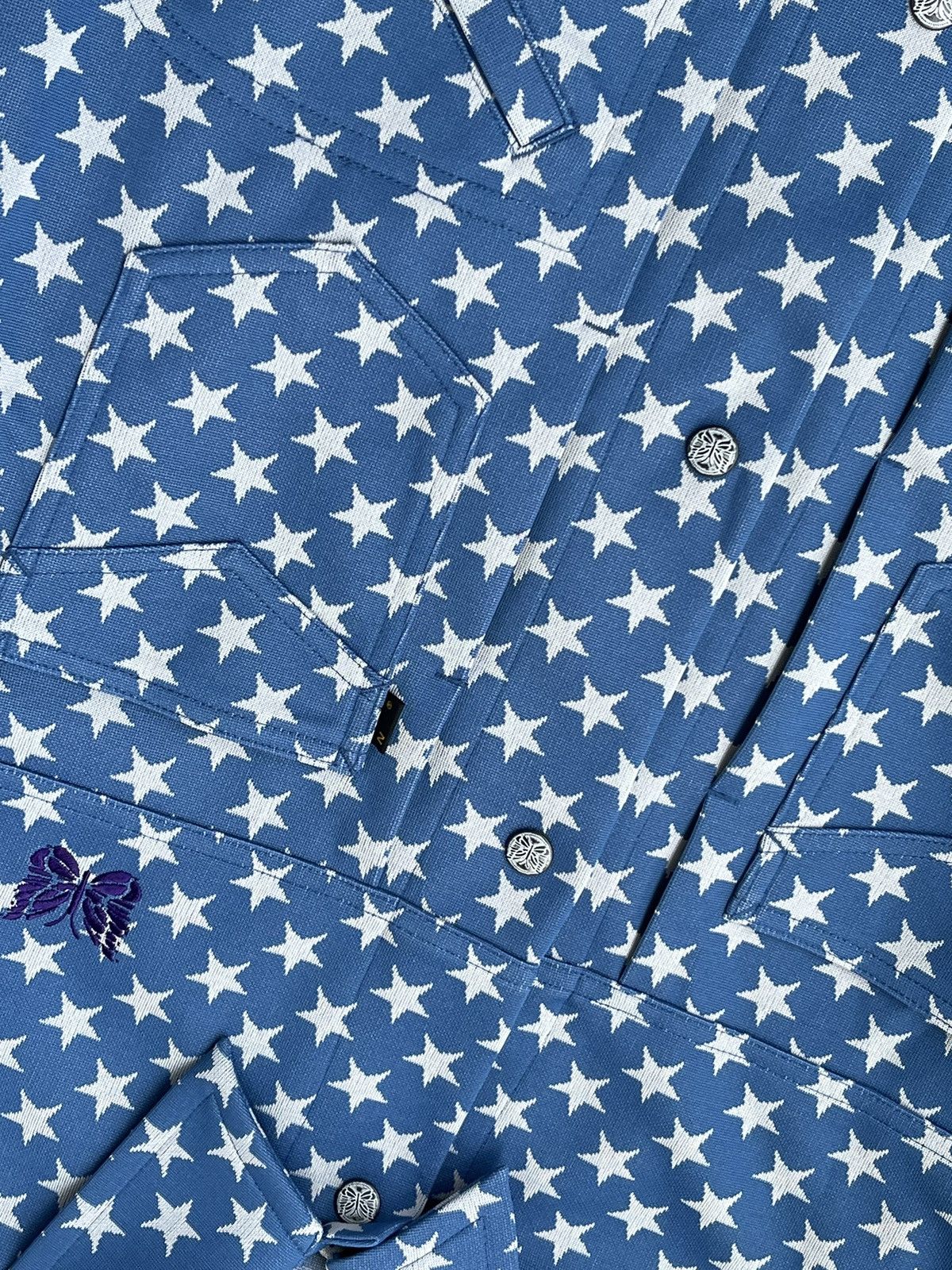 Needles !DS! SS23 Needles Butterfly Logo Penny Jean Star Jacket Size US L / EU 52-54 / 3 - 11 Thumbnail