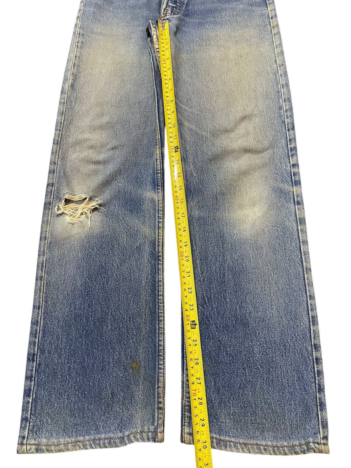 Levi's Vintage 80s Levis 501 Mud Wash Distress Style Jeans Size US 30 / EU 46 - 14 Thumbnail