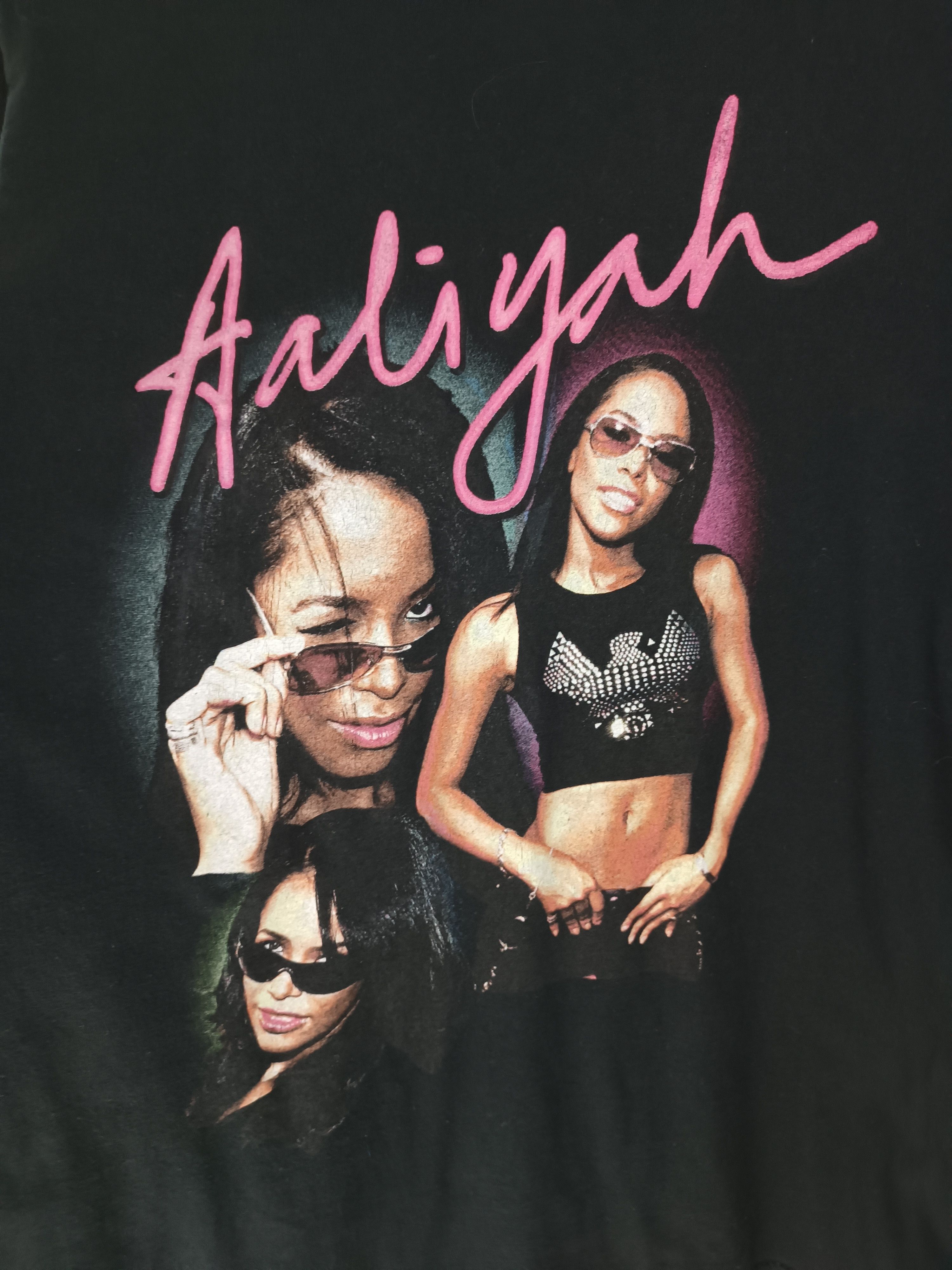 Rap Tees VINTAGE AALIYAH RAP TEE STYLE LEFT EYE JCOLE M.JACKSON Size US M / EU 48-50 / 2 - 9 Thumbnail