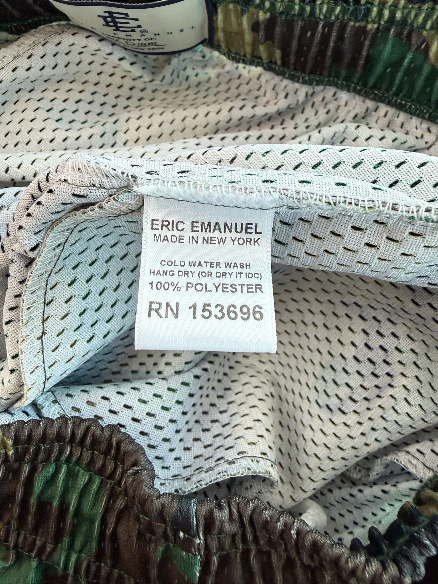 Eric Emanuel Eric Emanuel EE "Woodland Camo" (Green) Size US 31 - 4 Thumbnail