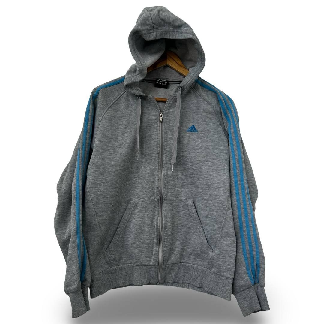 Adidas Adidas zip hoodie #882 Size US M / EU 48-50 / 2 - 1 Thumbnail