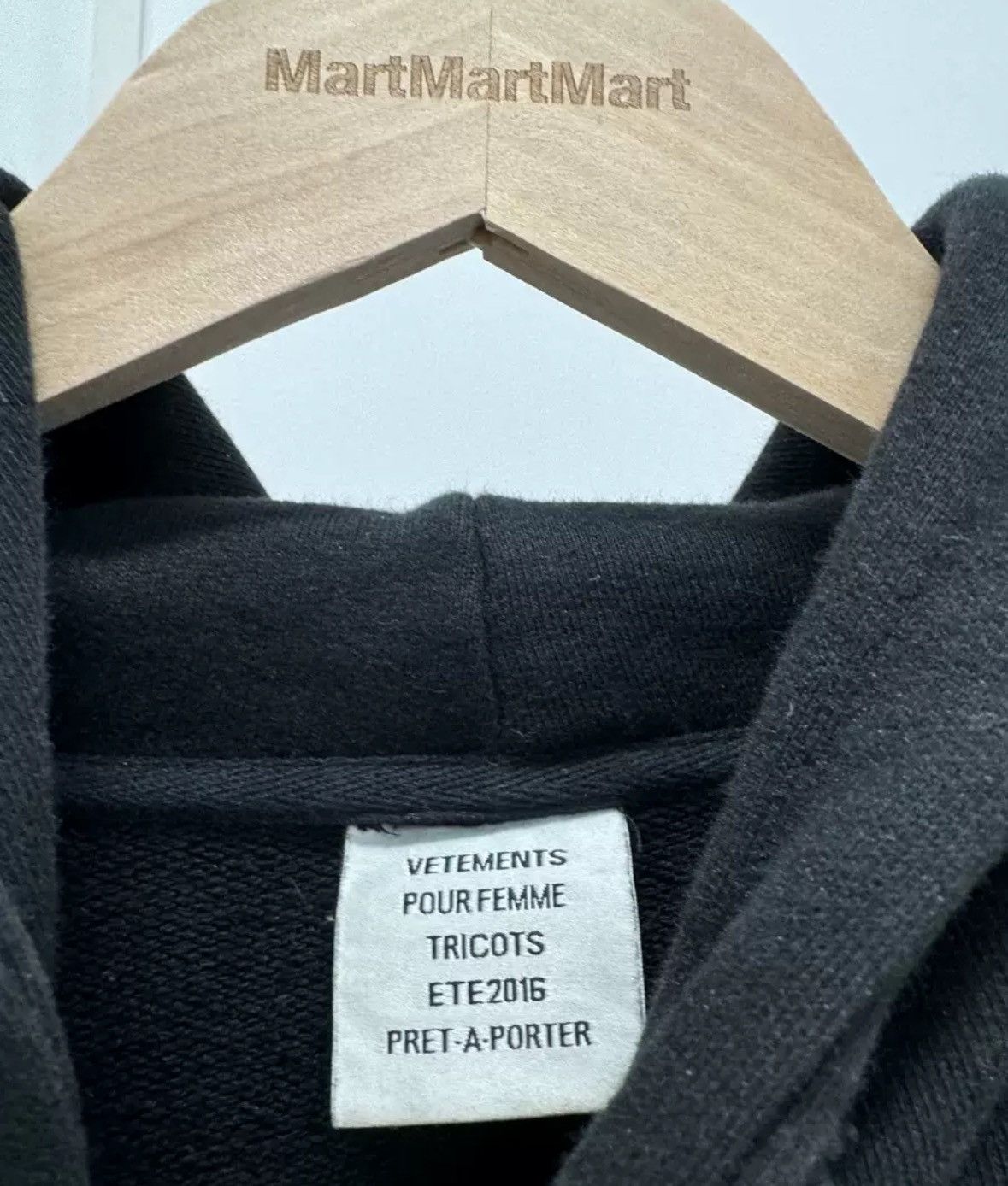 Vetements Vetements 16ss first year embroidered hoodie2412-Nextarrow Size US XS / EU 42 / 0 - 6 Thumbnail