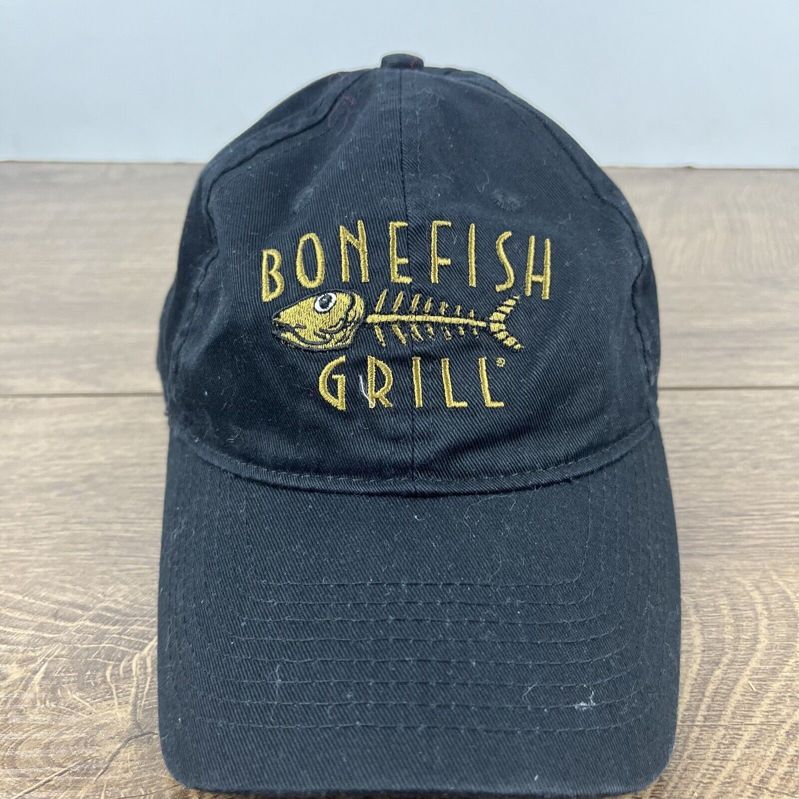 Other Bonefish Grill Hat Bonefish Cap Hat Black Hat Adjustable Bla Size ONE SIZE - 5 Thumbnail