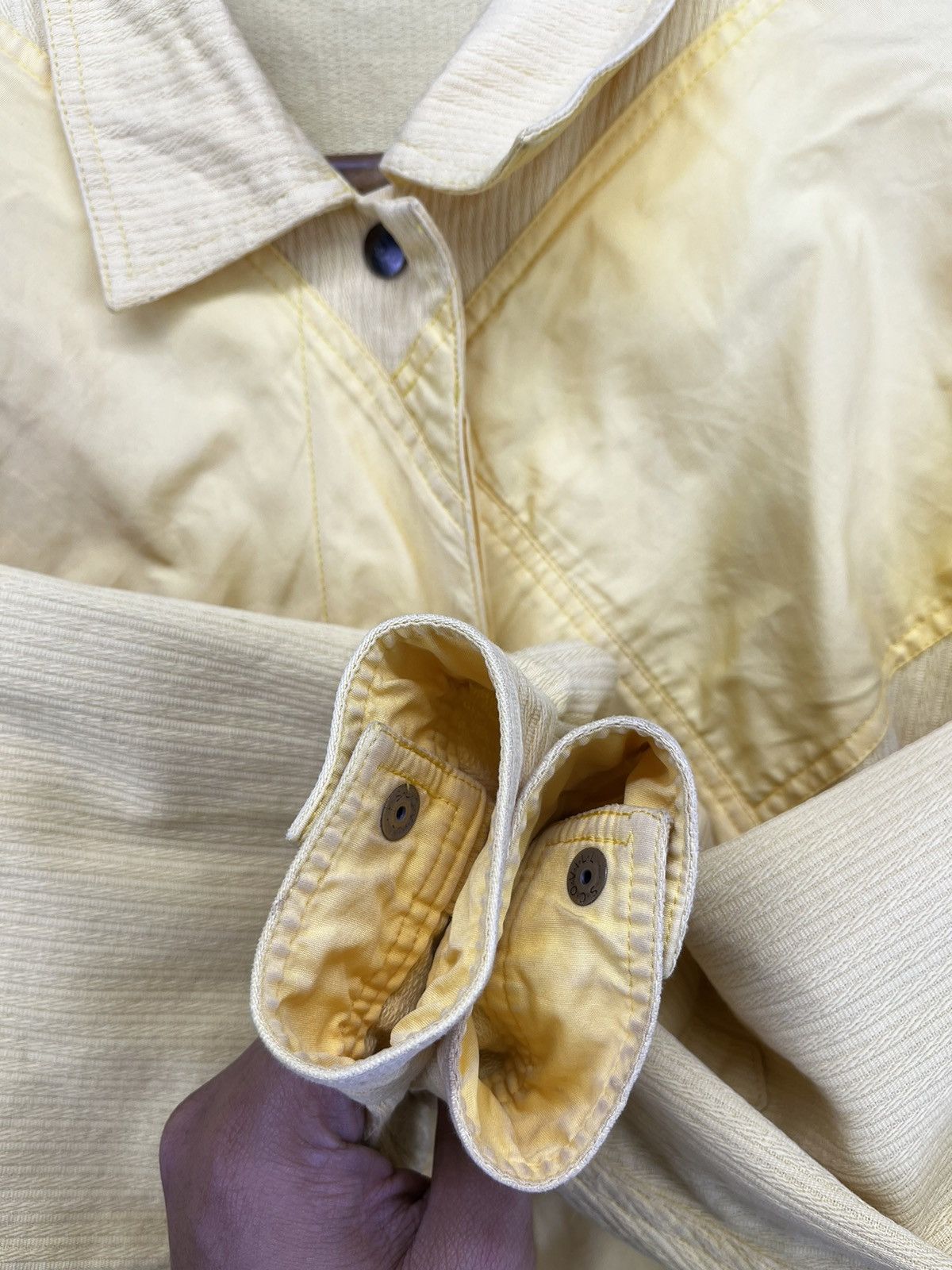 Christian Dior Monsieur Vintage 90s Christian Dior Monsieur Sport Yellow Jacket Size M / US 6-8 / IT 42-44 - 11 Thumbnail