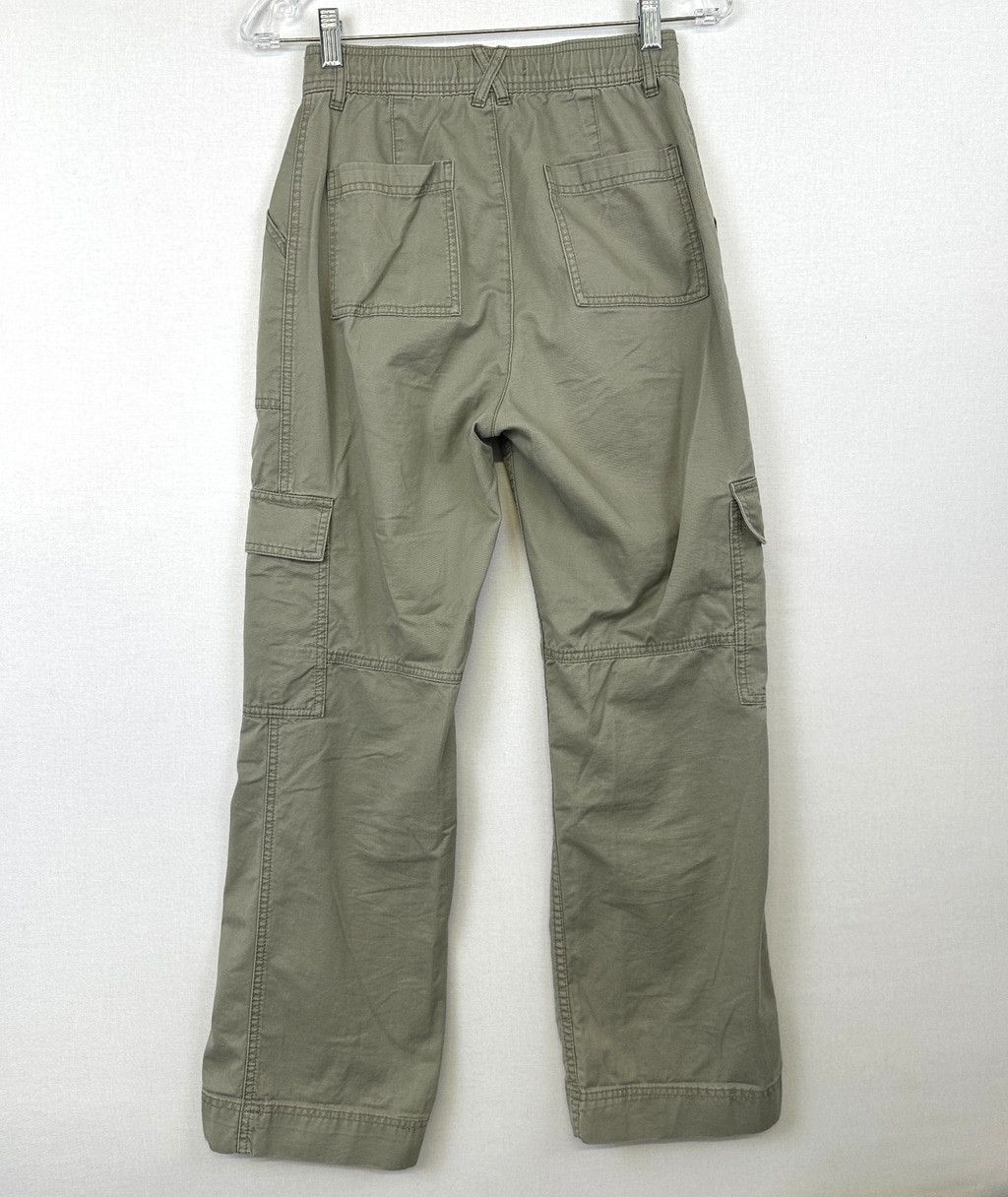 Abercrombie & Fitch Abercrombie & Fitch Cargo Utility Pants Olive Green Women's Size 25" / US 0 / IT 36 - 2 Thumbnail