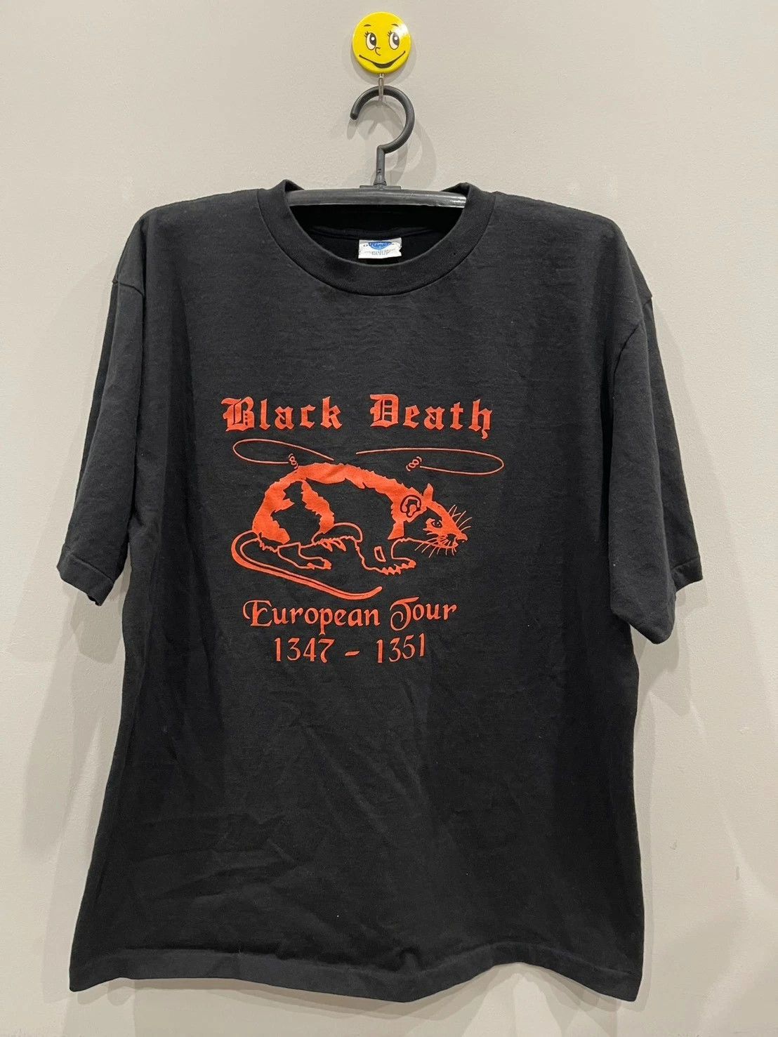 Band Tees Vintage Black Death Shirt Mens XL Size US XL / EU 56 / 4 - 1 Thumbnail