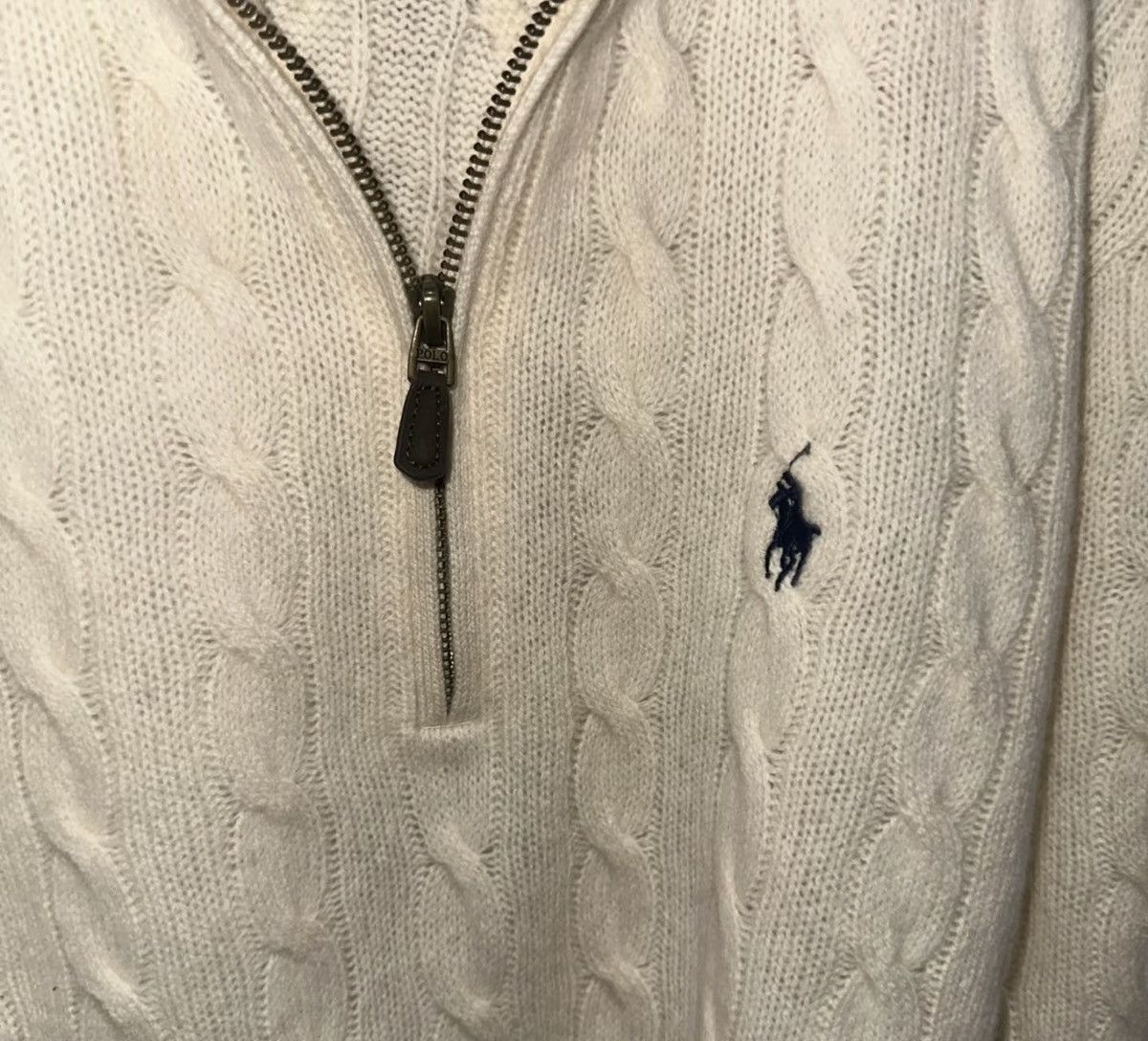 Polo Ralph Lauren Ralph Lauren Cable-Knit Wool-Cashmere Jumper Size US M / EU 48-50 / 2 - 7 Thumbnail