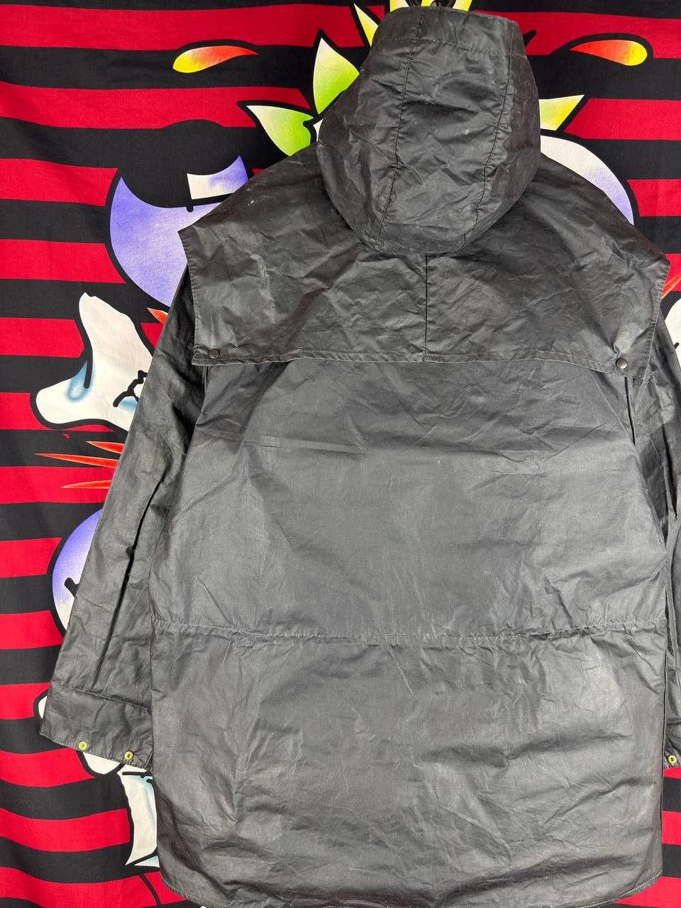 Barbour Vintage Barbour Luxury A6 Durham Wax Jacket Size C46/117cm Size US XXL / EU 58 / 5 - 9 Thumbnail