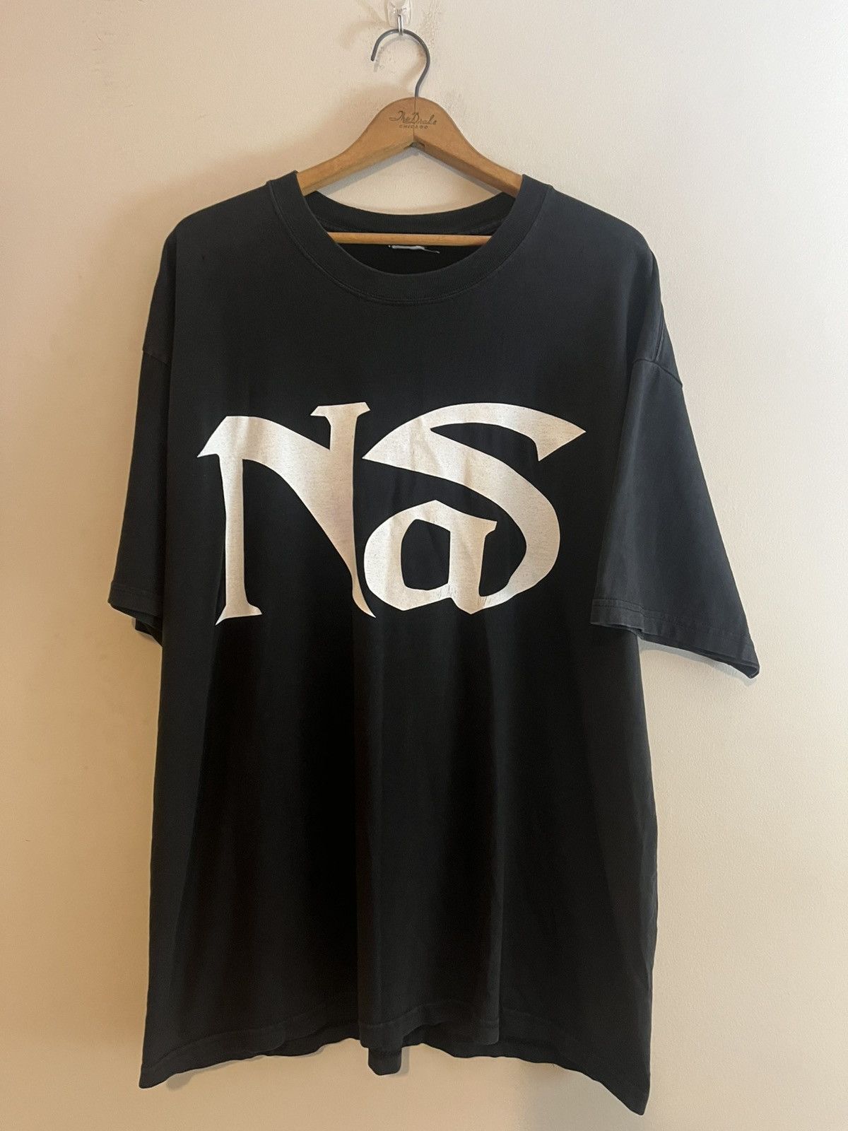 Rap Tees × Rare × Vintage vintage 2002 Nas Stillmatic tour tee 