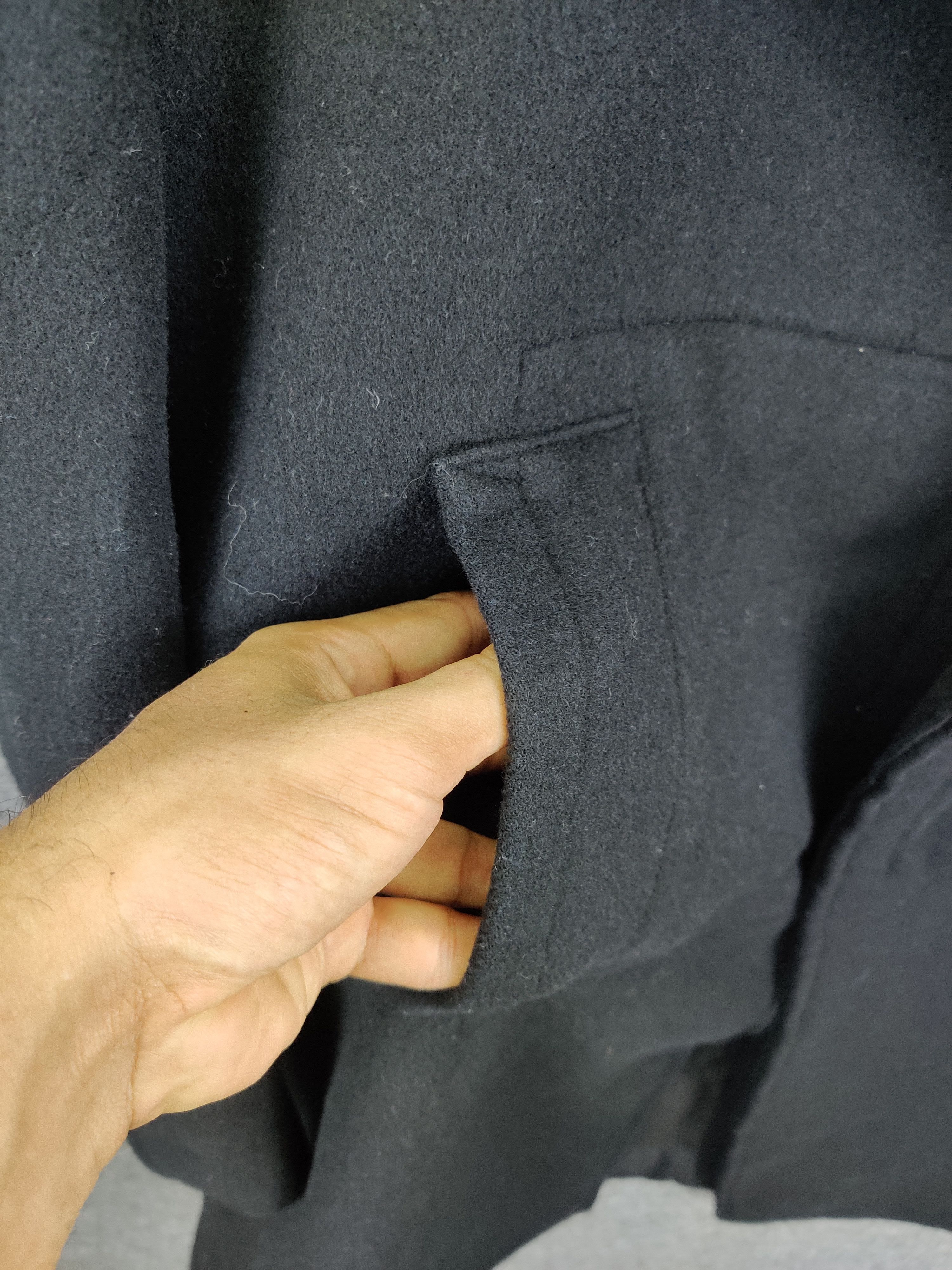 Yohji Yamamoto Nice ❗ Vintage Y's Yohji Yamamoto Wool French Coat Jacket Size US L / EU 52-54 / 3 - 12 Thumbnail