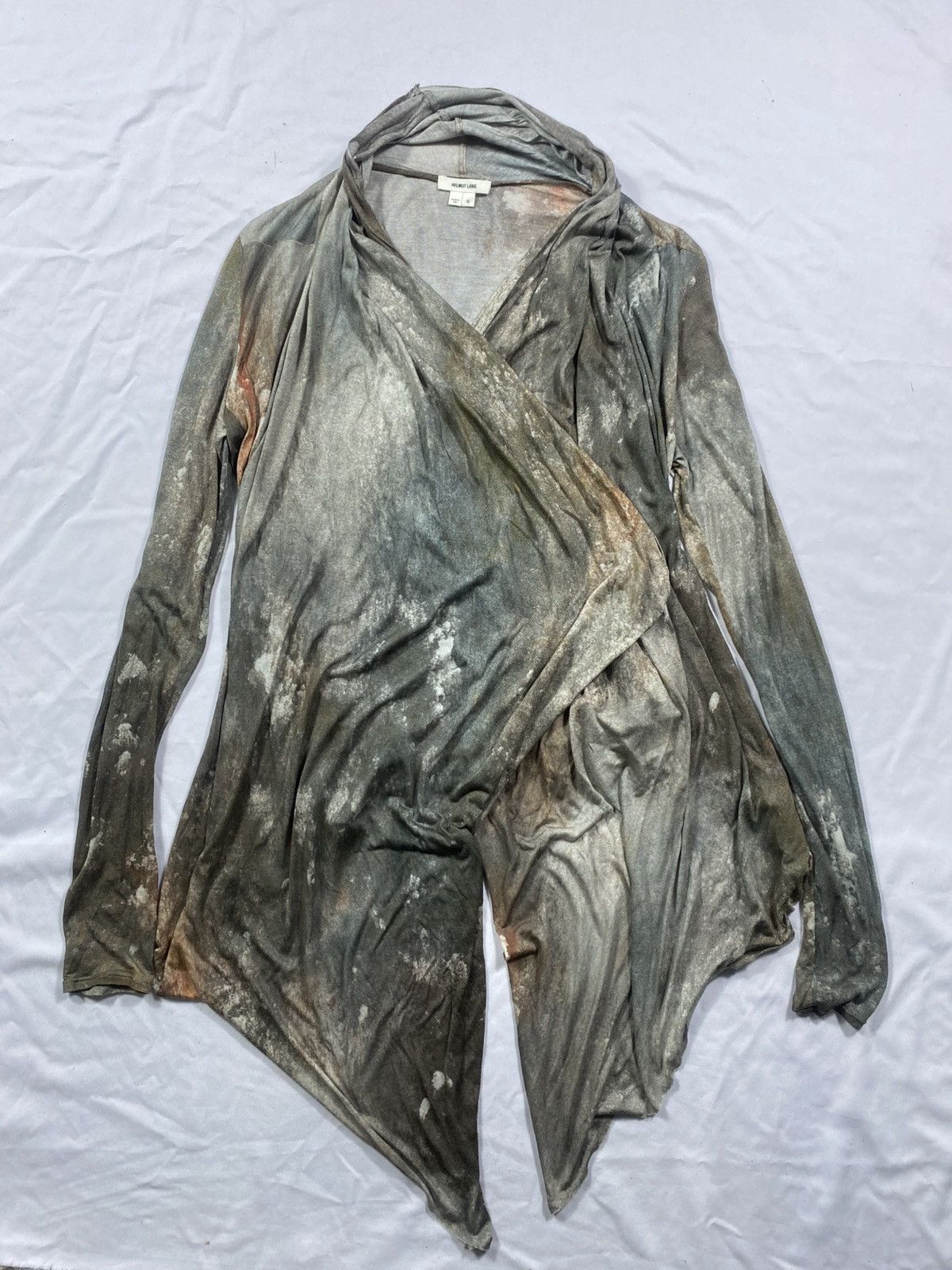 Helmut Lang Ss Abstract Cardigan Long Slevee Size US S / EU 44-46 / 1 - 2 Thumbnail