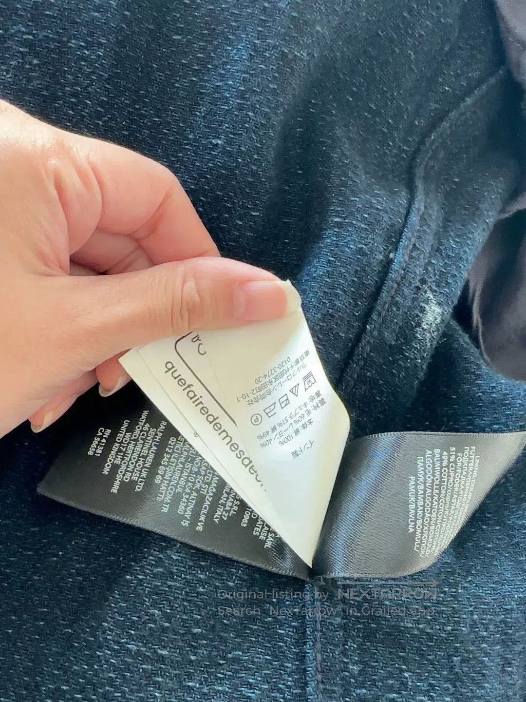 RRL Ralph Lauren RRL Blue M Size Blazer Jacket. Size US M / EU 48-50 / 2 - 5 Thumbnail
