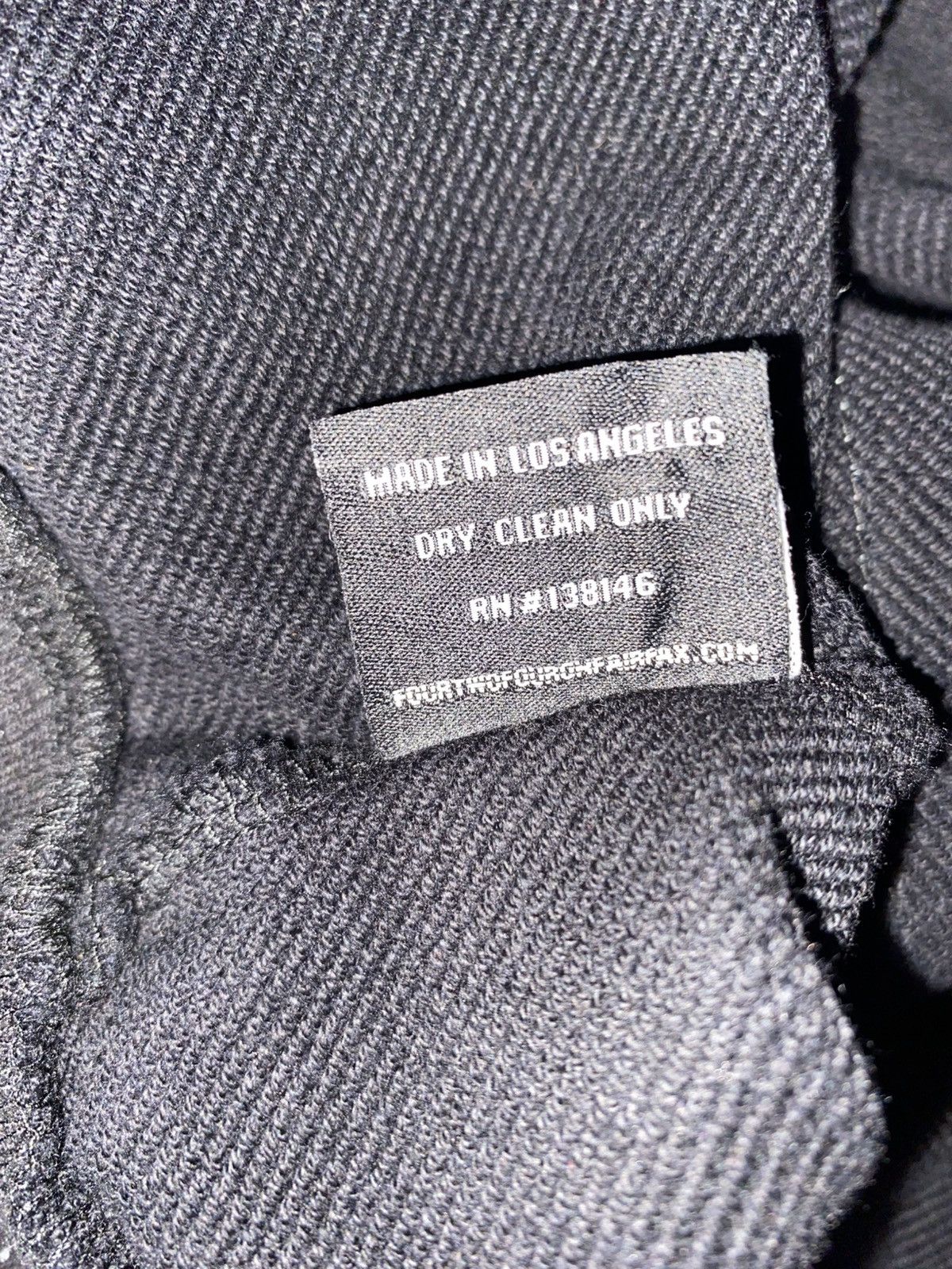 424 424 on fairfax black ransom note hoodie Size US M / EU 48-50 / 2 - 6 Thumbnail