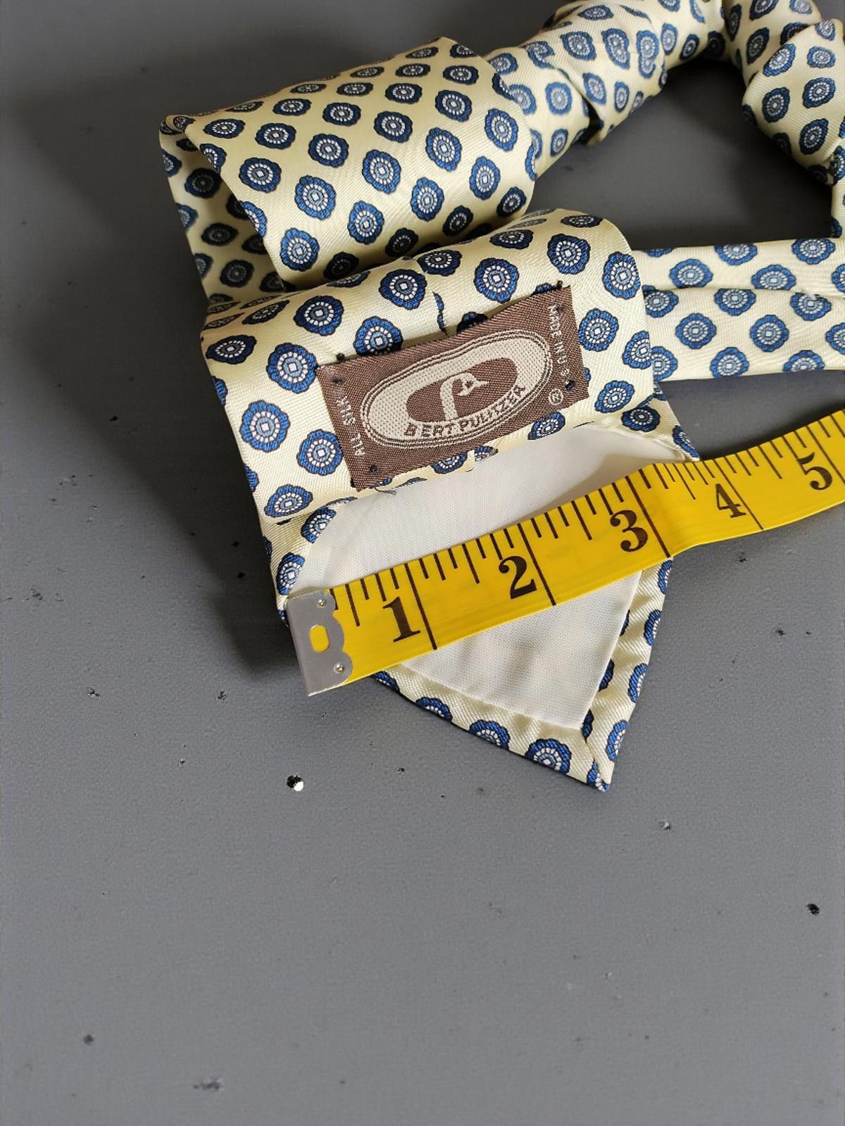 Bert Pulitzer Vintage Bert Pulitzer All Silk Patterned Tie Made in USA Size ONE SIZE - 3 Thumbnail