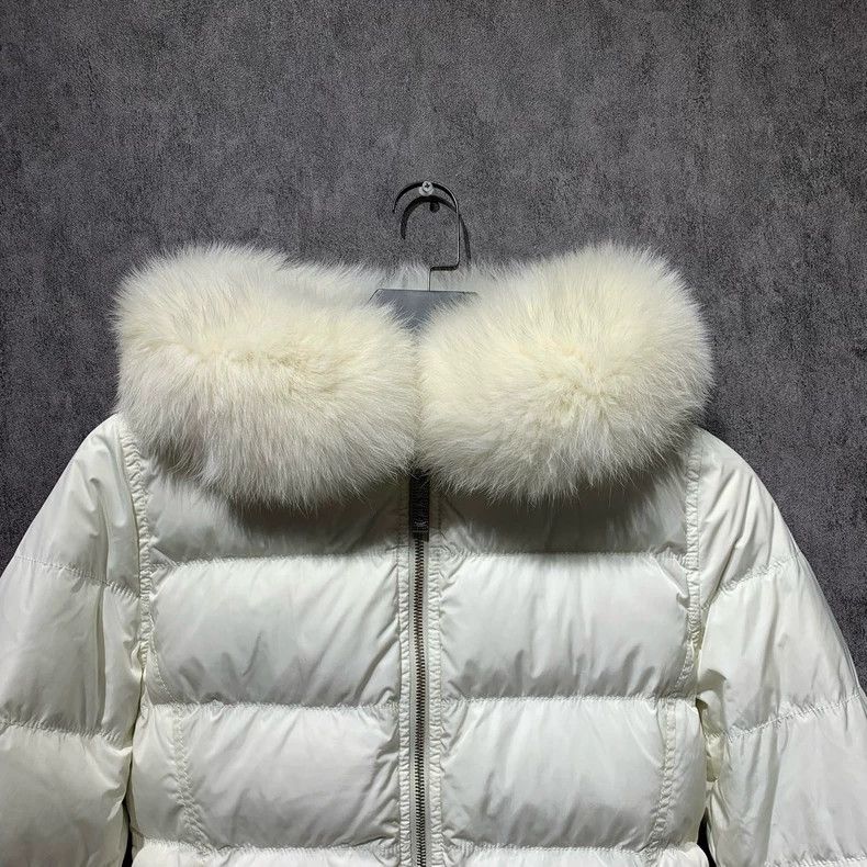 Prada Prada Pure white down jacket 2501-Nextarrow Size S / US 4 / IT 40 - 6 Thumbnail