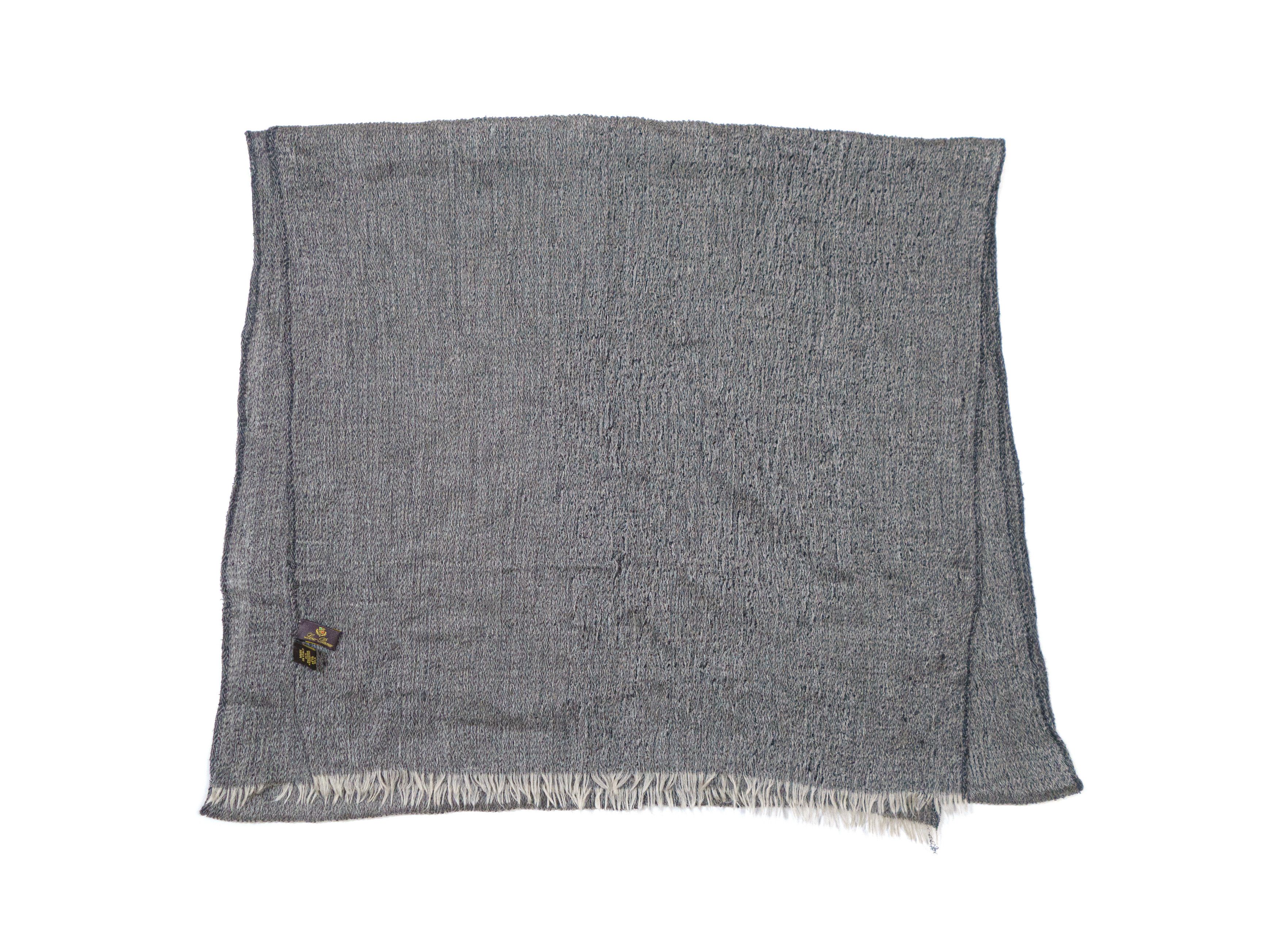 Loro Piana Cashmere Silk Knit Light Scarf Size ONE SIZE - 1 Thumbnail