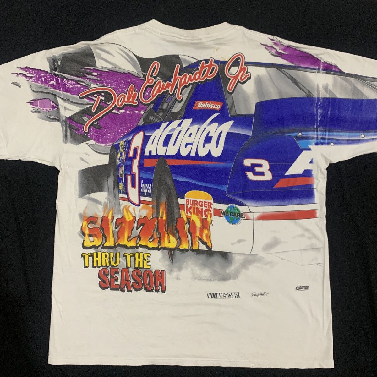 NASCAR 90s Nascar Dale Earnhardt AOP Size US L / EU 52-54 / 3 - 6 Thumbnail