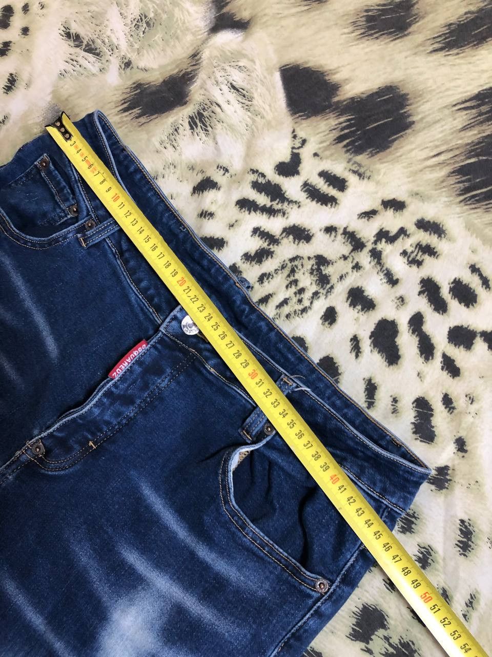 Dsquared2 DSquared2 Men's Navy Distressed Long Crotch Jeans Size US 38 / EU 54 - 10 Thumbnail