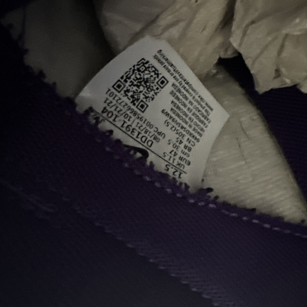 Nike Nike Dunk Low Court Purple Size US 12.5 / EU 45-46 - 5 Thumbnail
