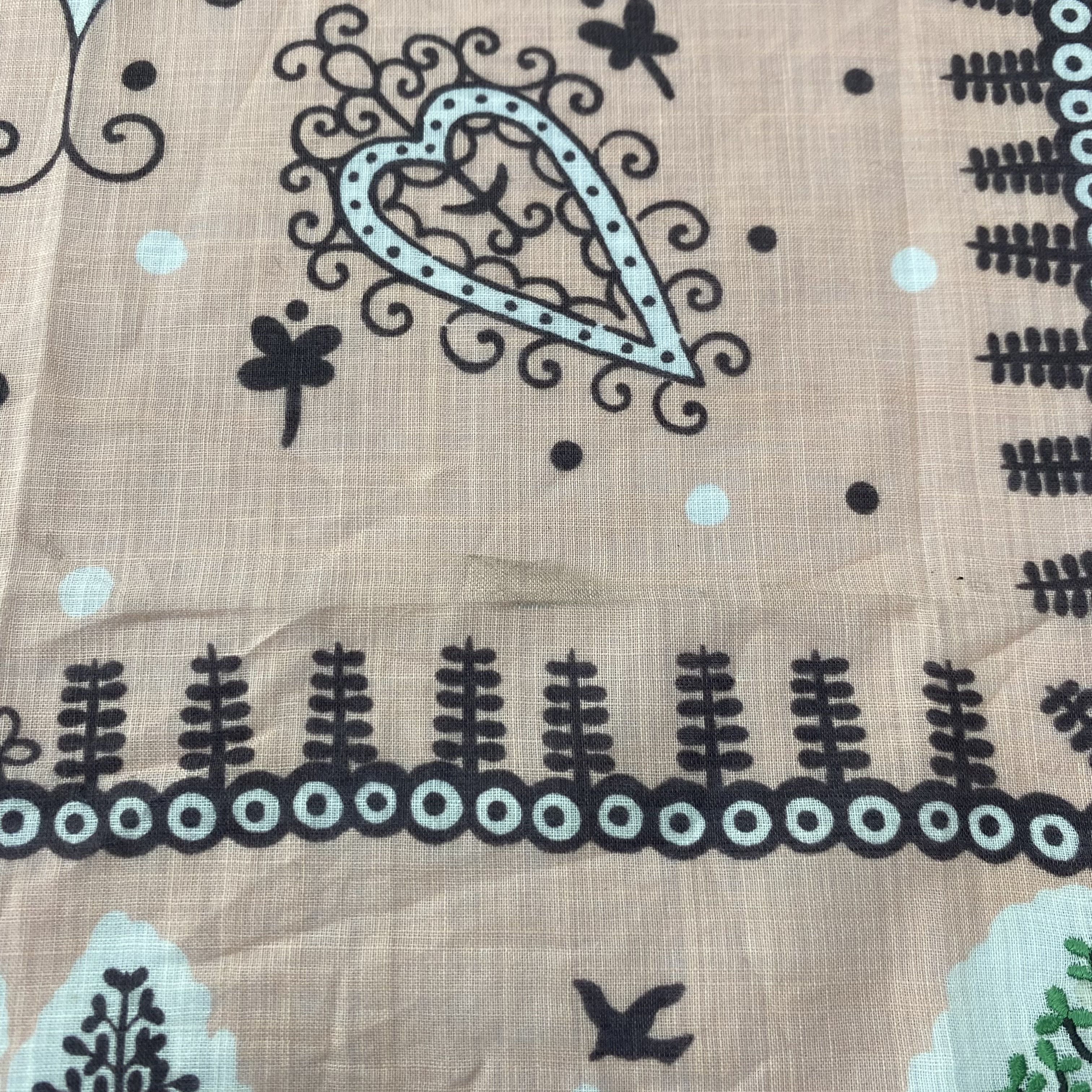 Other Vintage Anna Sui Handkerchief Neckerchief Bandana H199R Size ONE SIZE - 4 Thumbnail