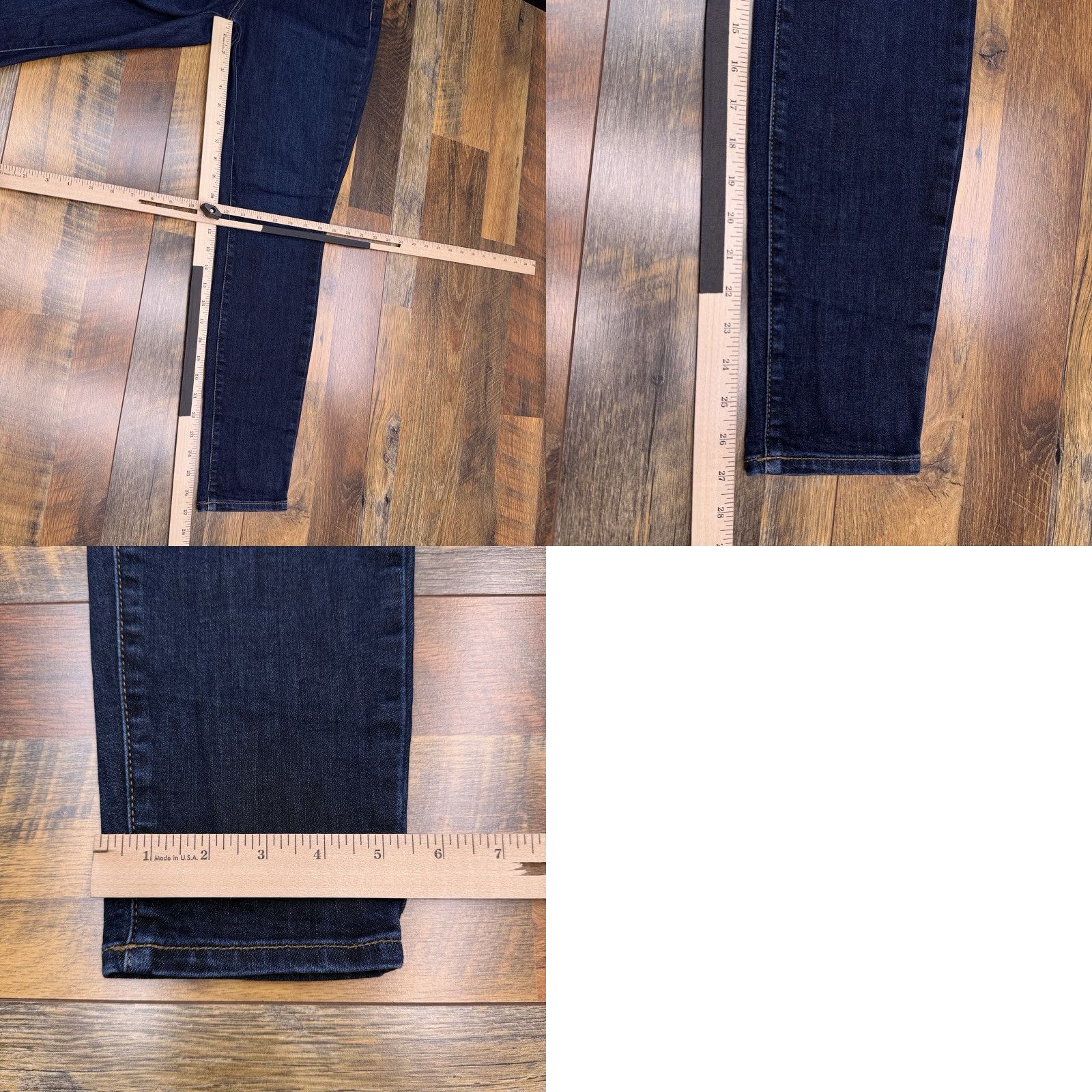 Eddie Bauer Eddie Bauer Skinny Jeans Womens 8 High Rise Stretch Denim Blue 5-Pocket City Modern Slim Size 30" / US 8 / IT 44 - 9 Thumbnail