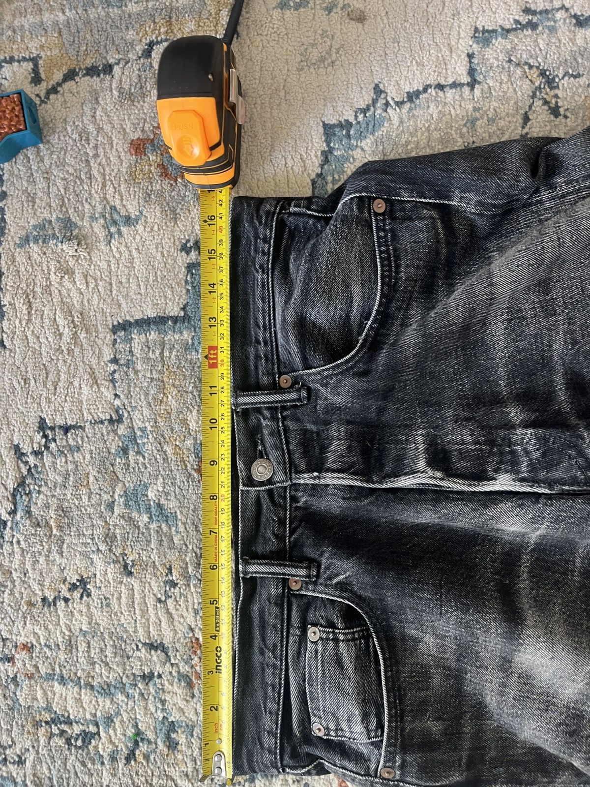 TCB Jeans TCB black x black 50s selvedge denim size 34 Size US 34 / EU 50 - 5 Thumbnail