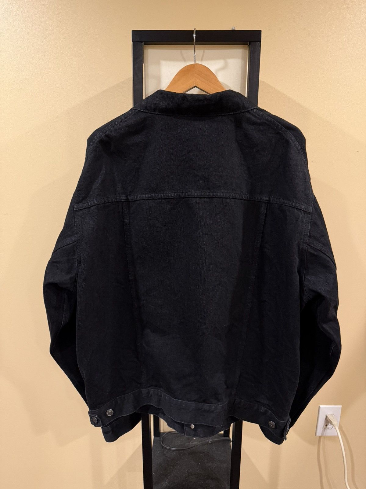 Balenciaga Balenciaga x Demna 2018 Black Oversized Denim Jacket